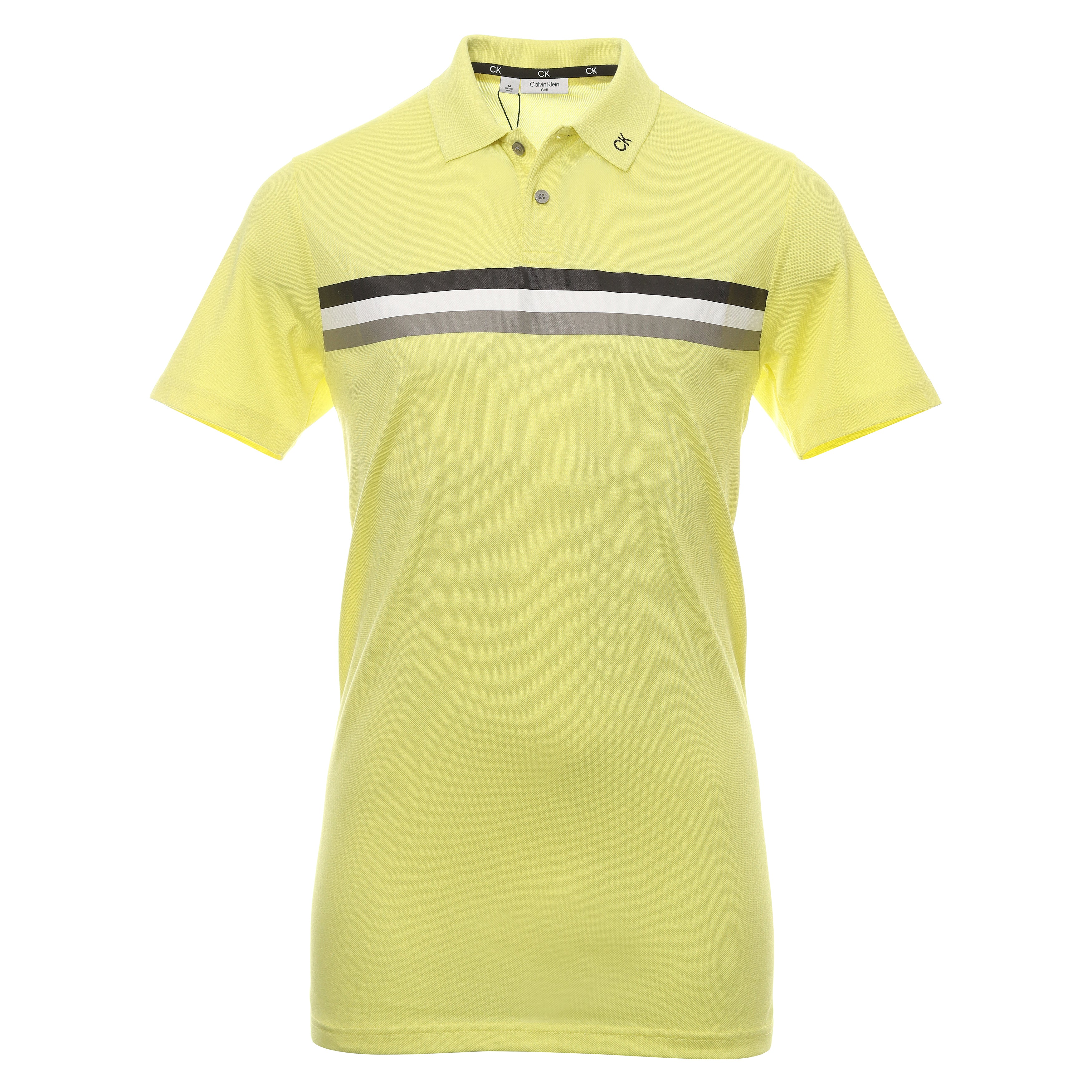 Calvin Klein Golf Parker Shirt CKMS23752 Acid Yellow | Function18 ...