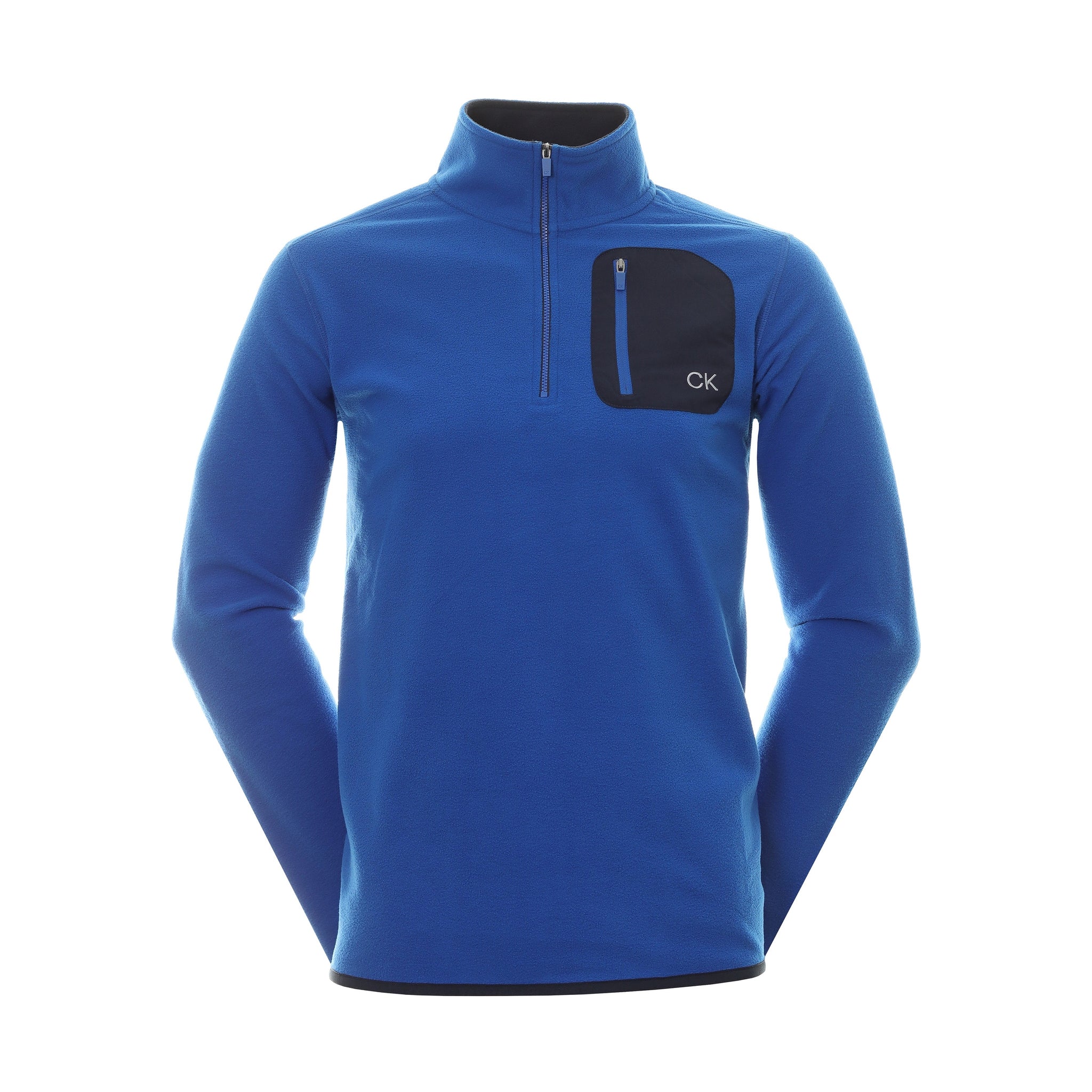 Calvin Klein Golf Planet Fleece 1/4 Zip Royal