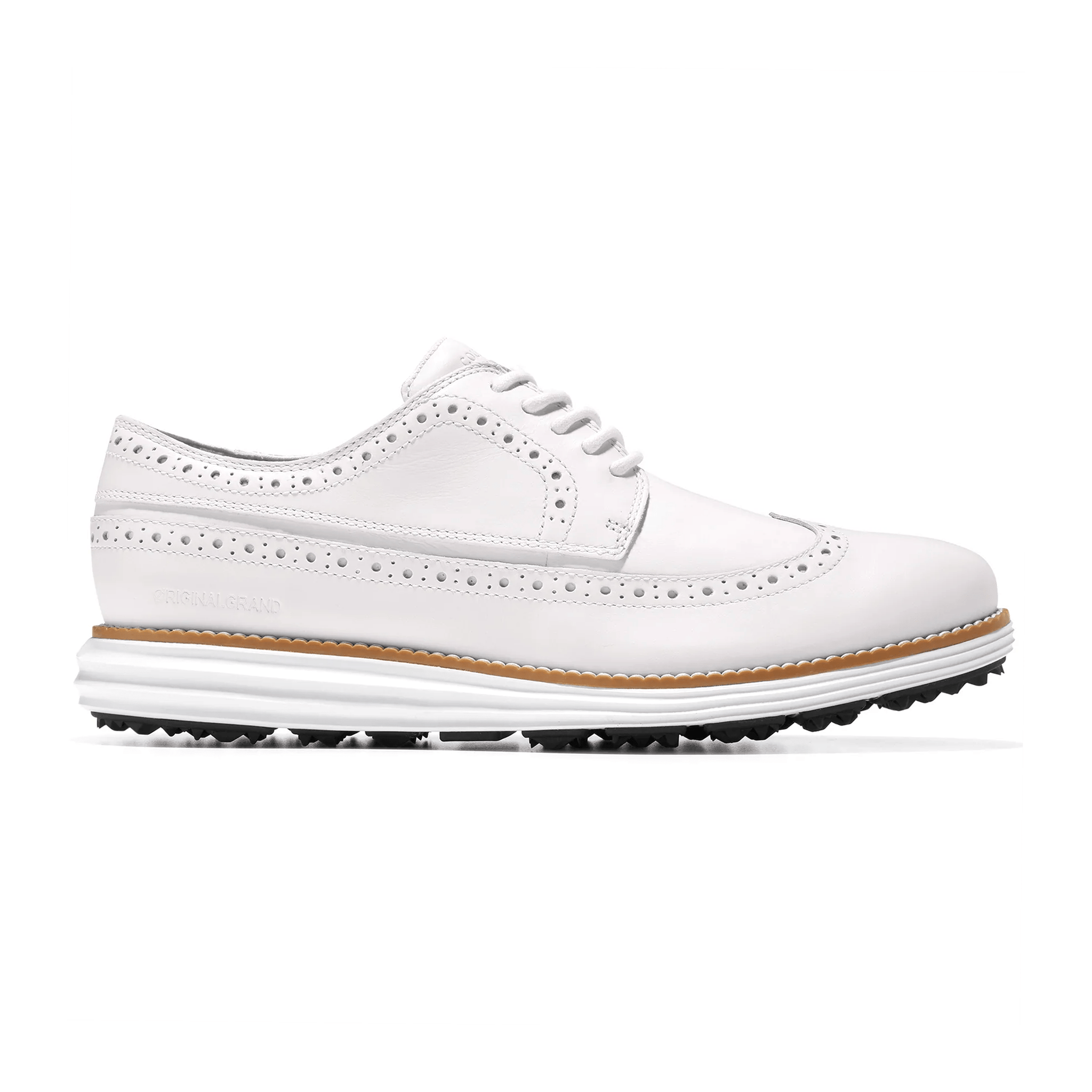 Cole Haan OriginalGrand Wing Ox Golf Shoes C37230 Optic White Natural Function18