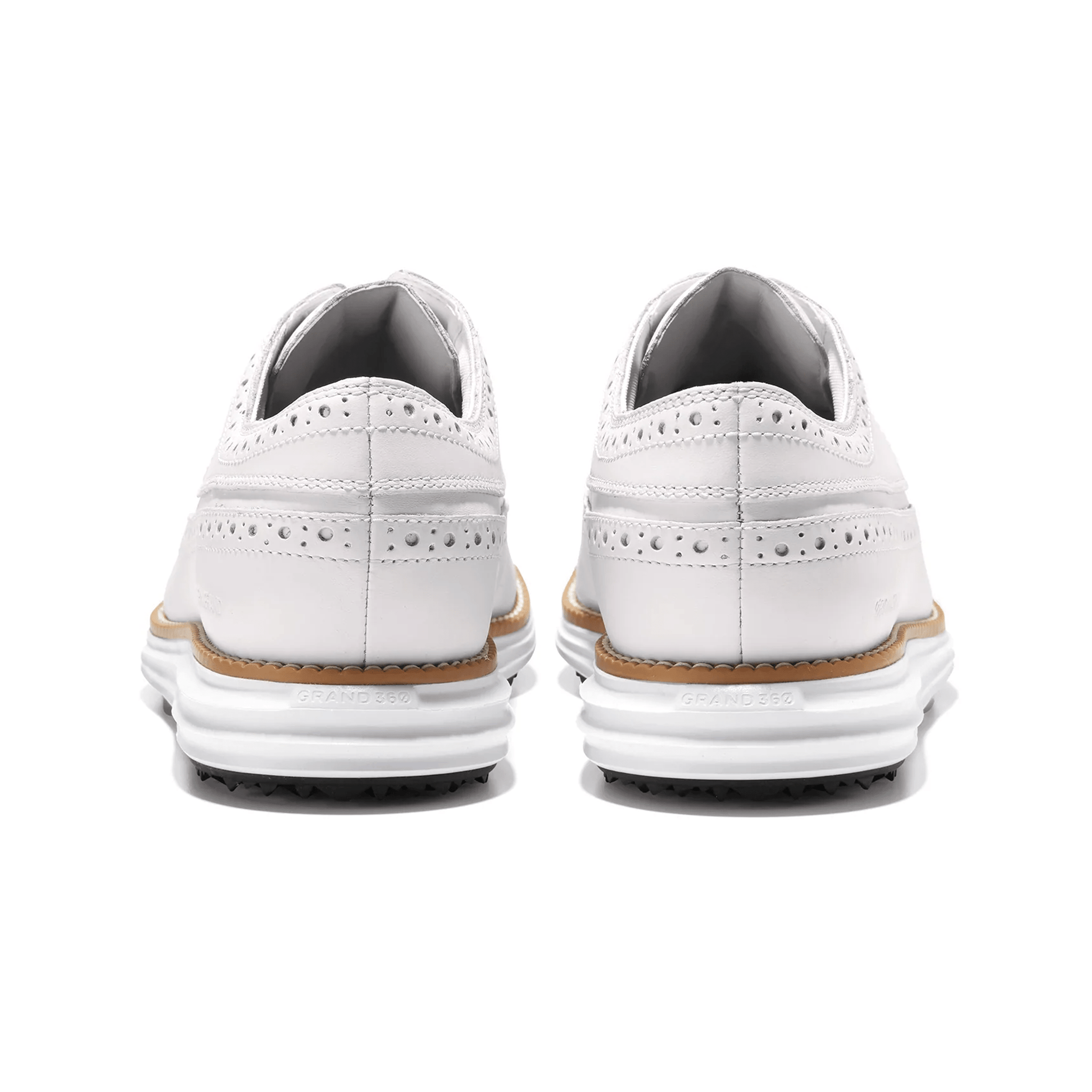 Cole Haan OriginalGrand Wing Ox Golf Shoes Optic White/Natural