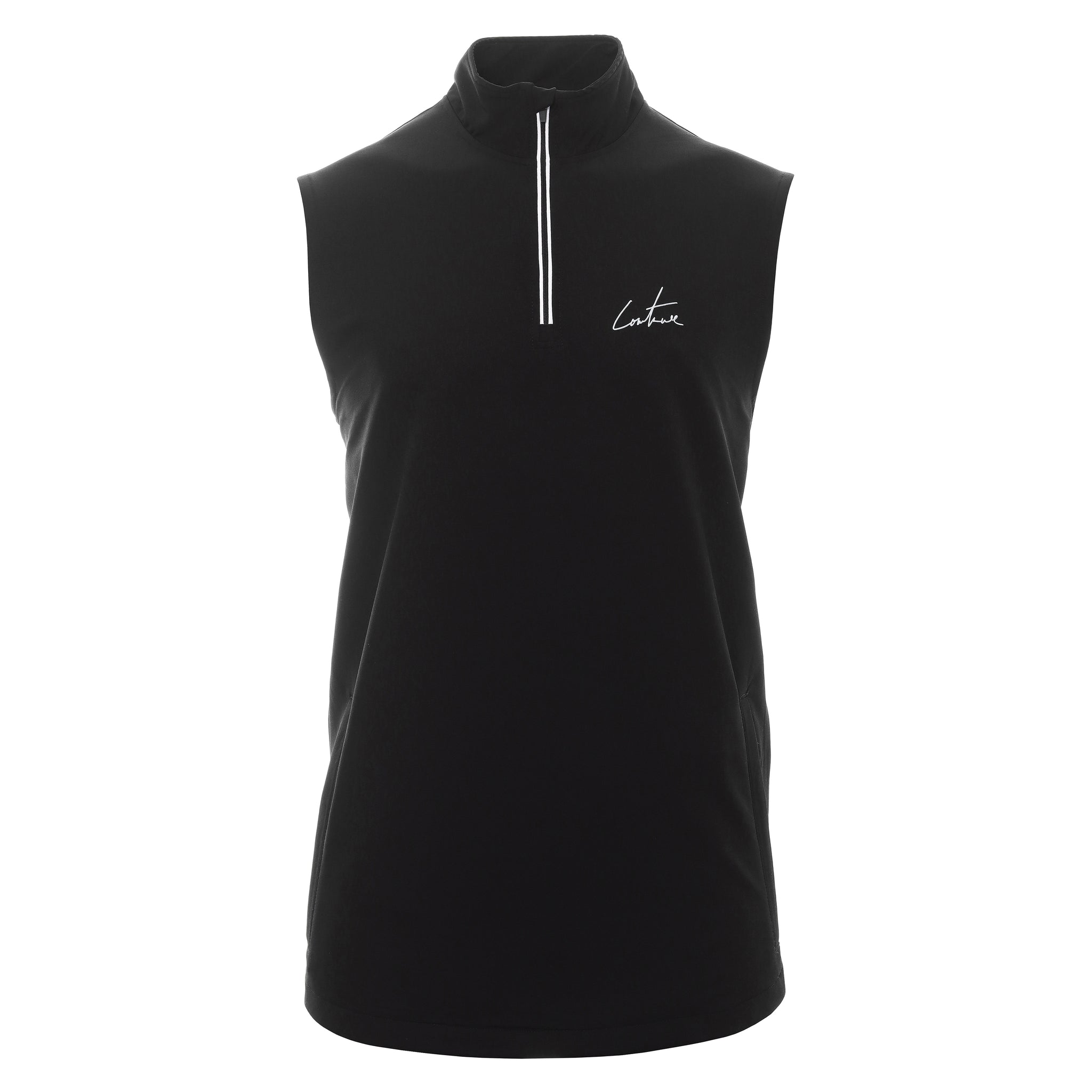 couture-club-golf-1-4-zip-shell-gilet-tccm1988-black