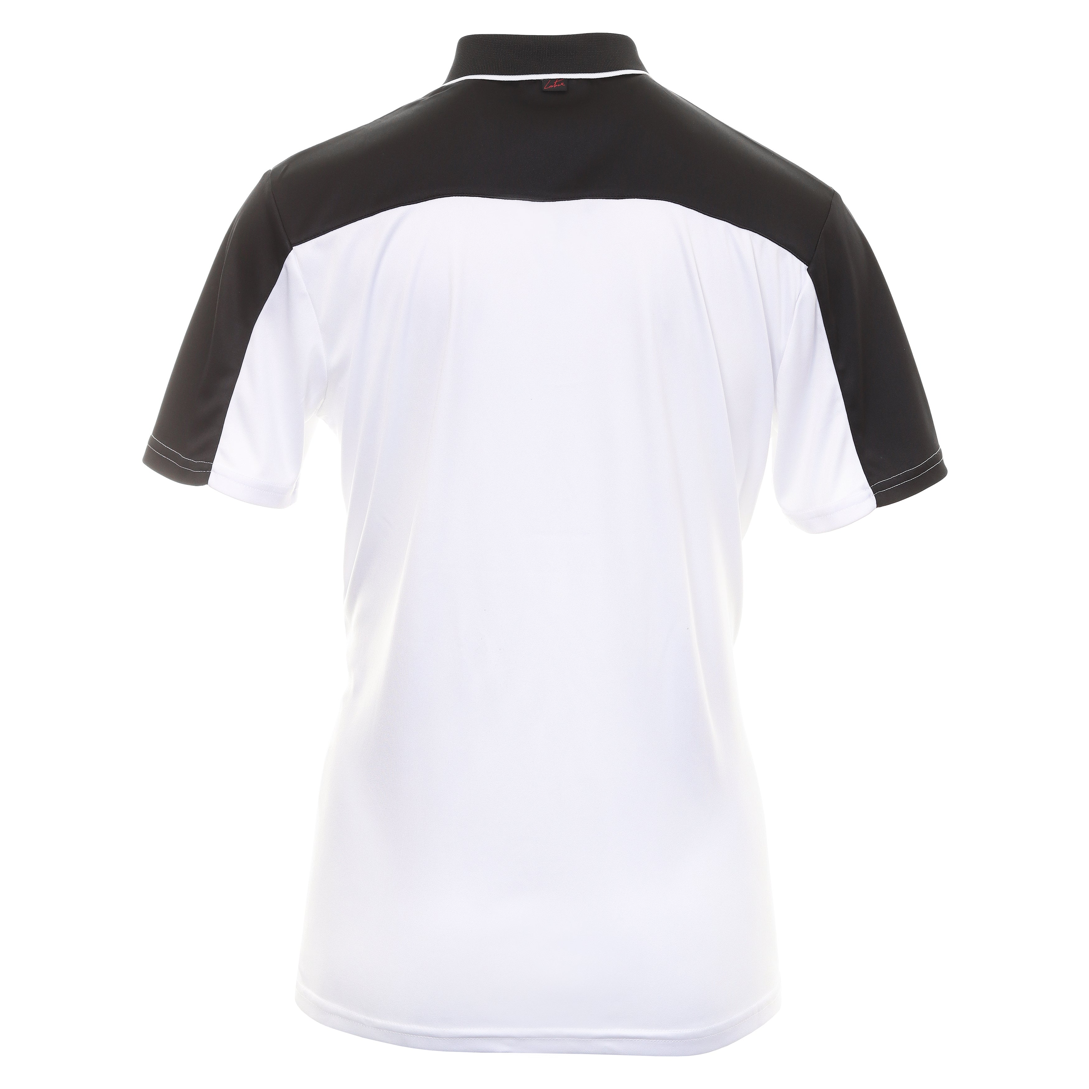 Couture Club Golf Panelled 1/4 Shirt TCCM1977 Black White | Function18 ...