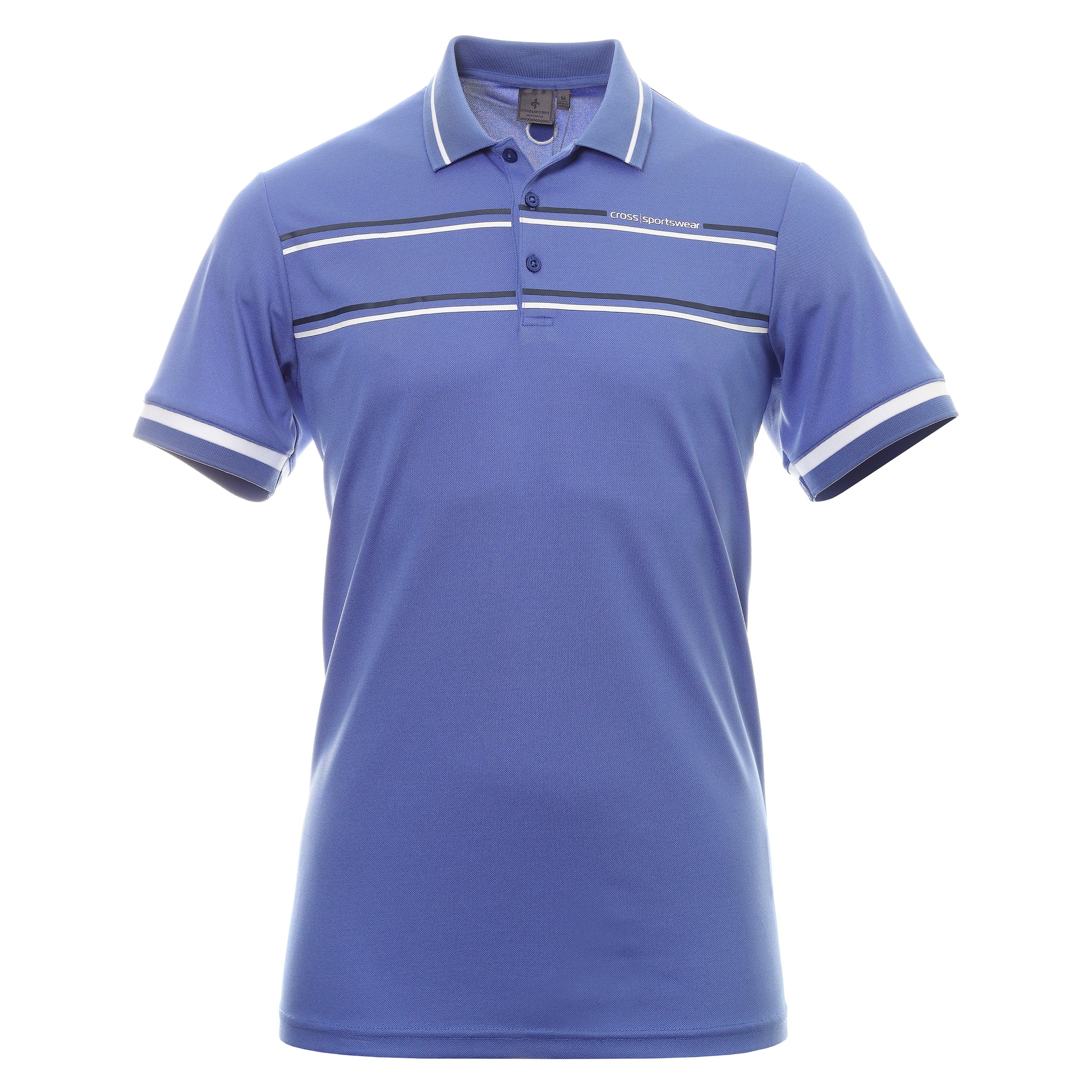 Cross Primus Golf Shirt 1321621 Amparo Blue 447 | Function18 | Restrictedgs