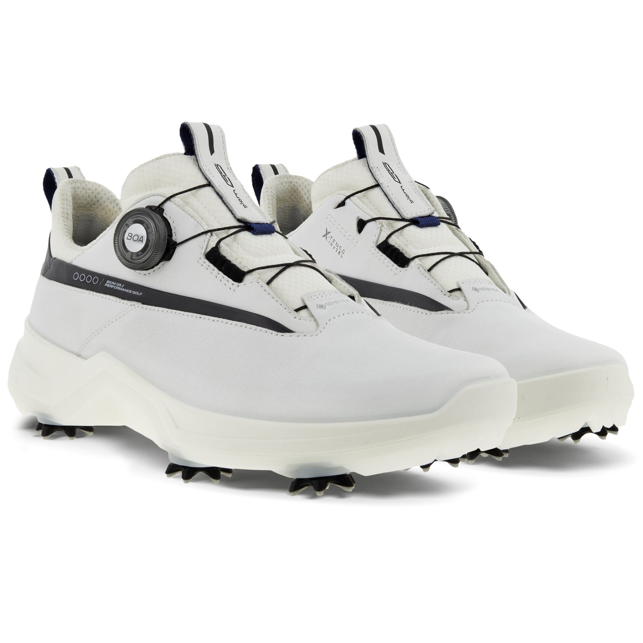Ecco Biom G5 Gore Tex BOA Golf Shoe 152304 White Black 51227 Function18 Restrictedgs