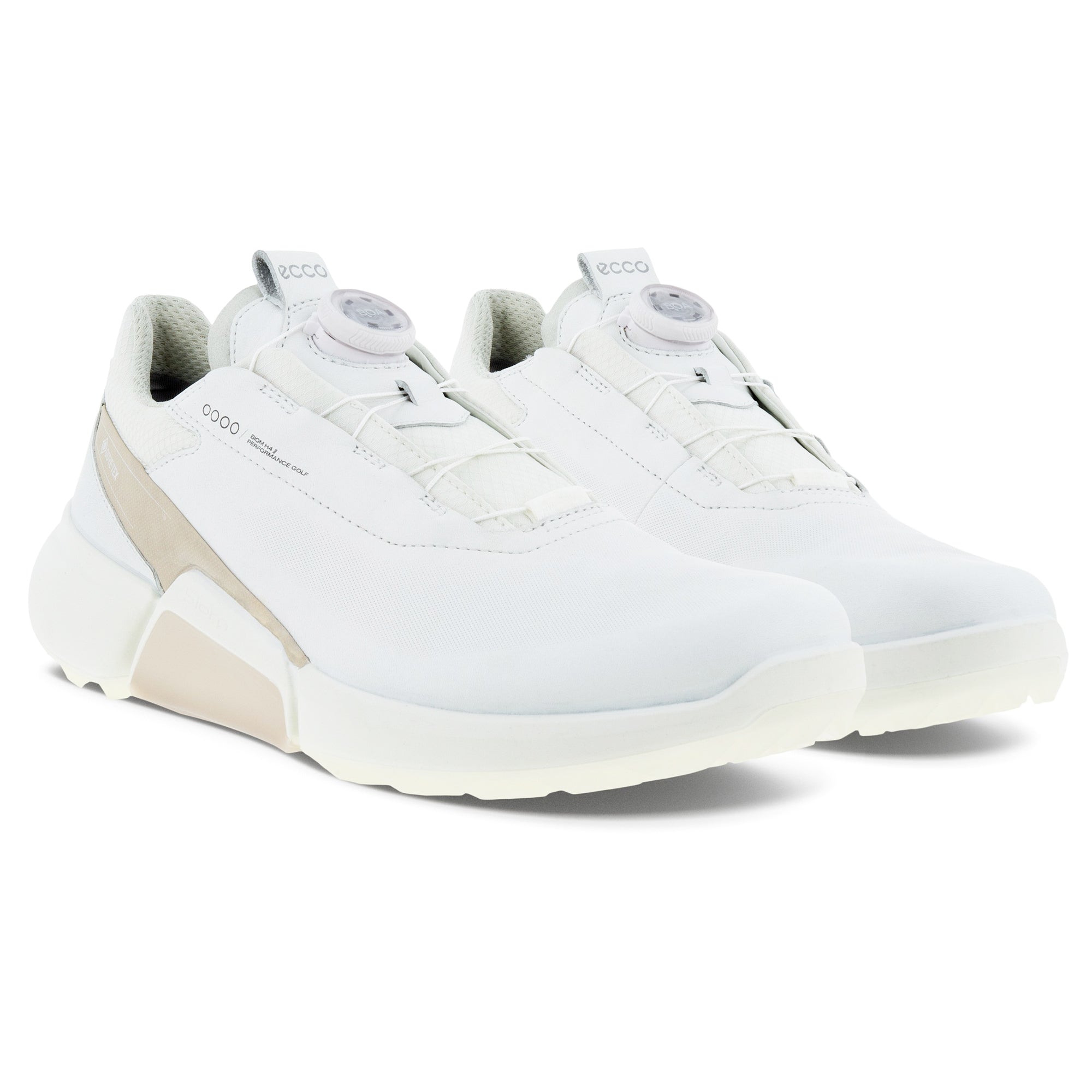 Ecco Biom Hybrid 4 Gore-Tex BOA Golf Shoes 108504 White Gravel 58336 ...