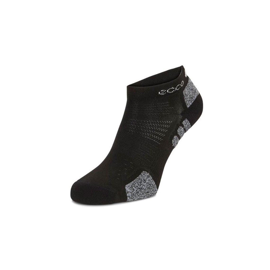 Ecco Tour Lite No Show Golf Socks Black/Wild Dove 90104