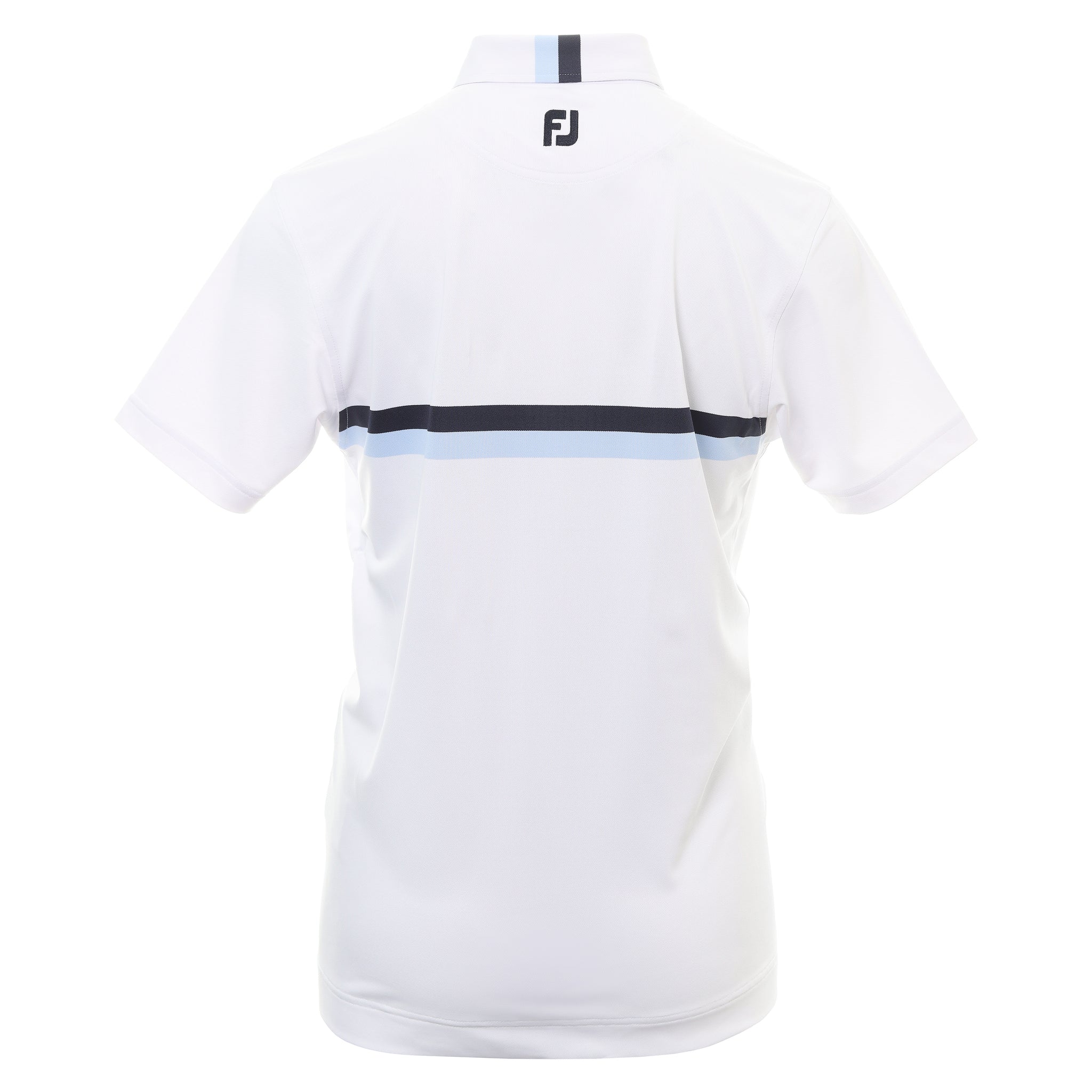 footjoy-double-chest-band-pique-golf-shirt-88443-white-navy-light-blue