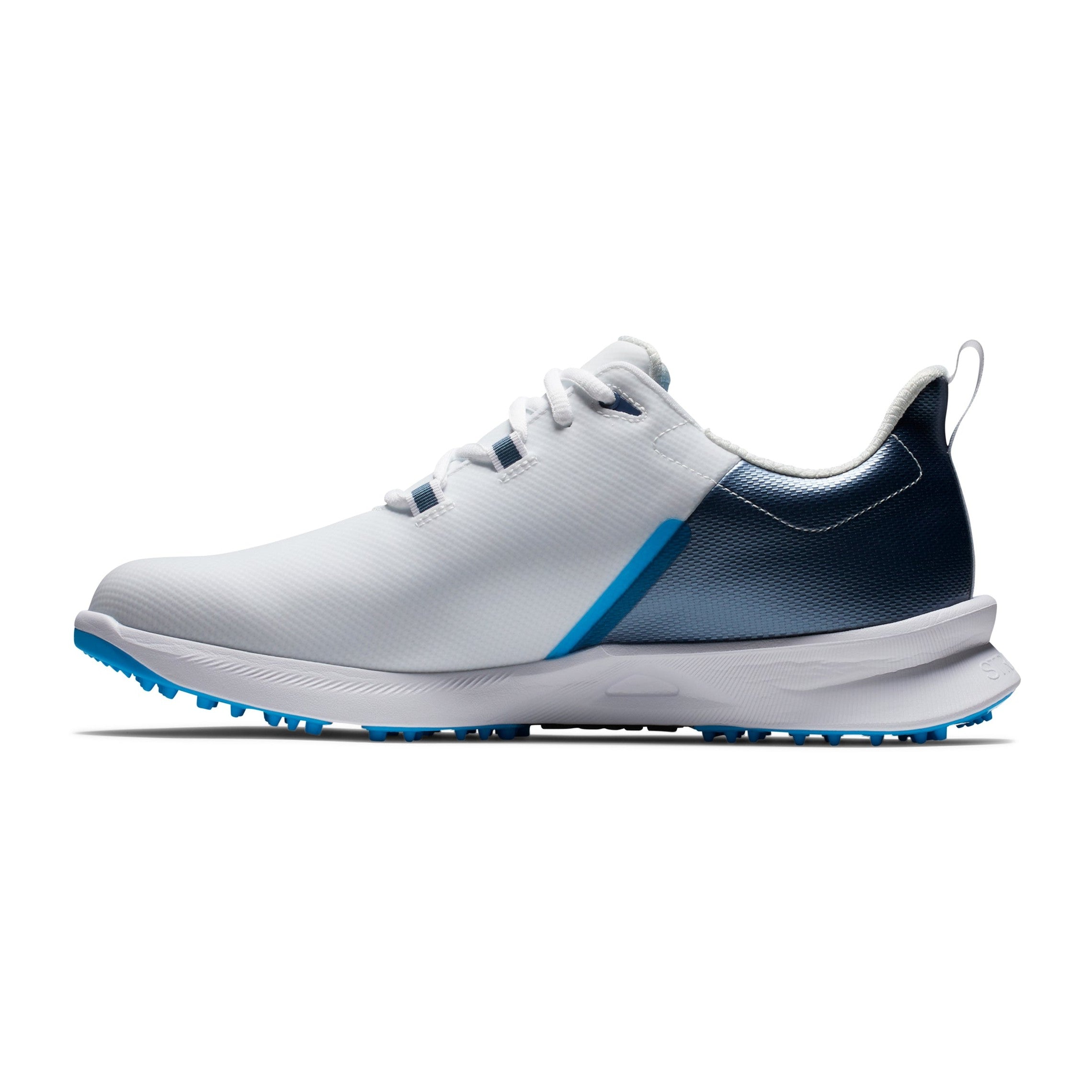 FootJoy FJ Fuel Sport Golf Shoes 55454 White Navy Blue Function18