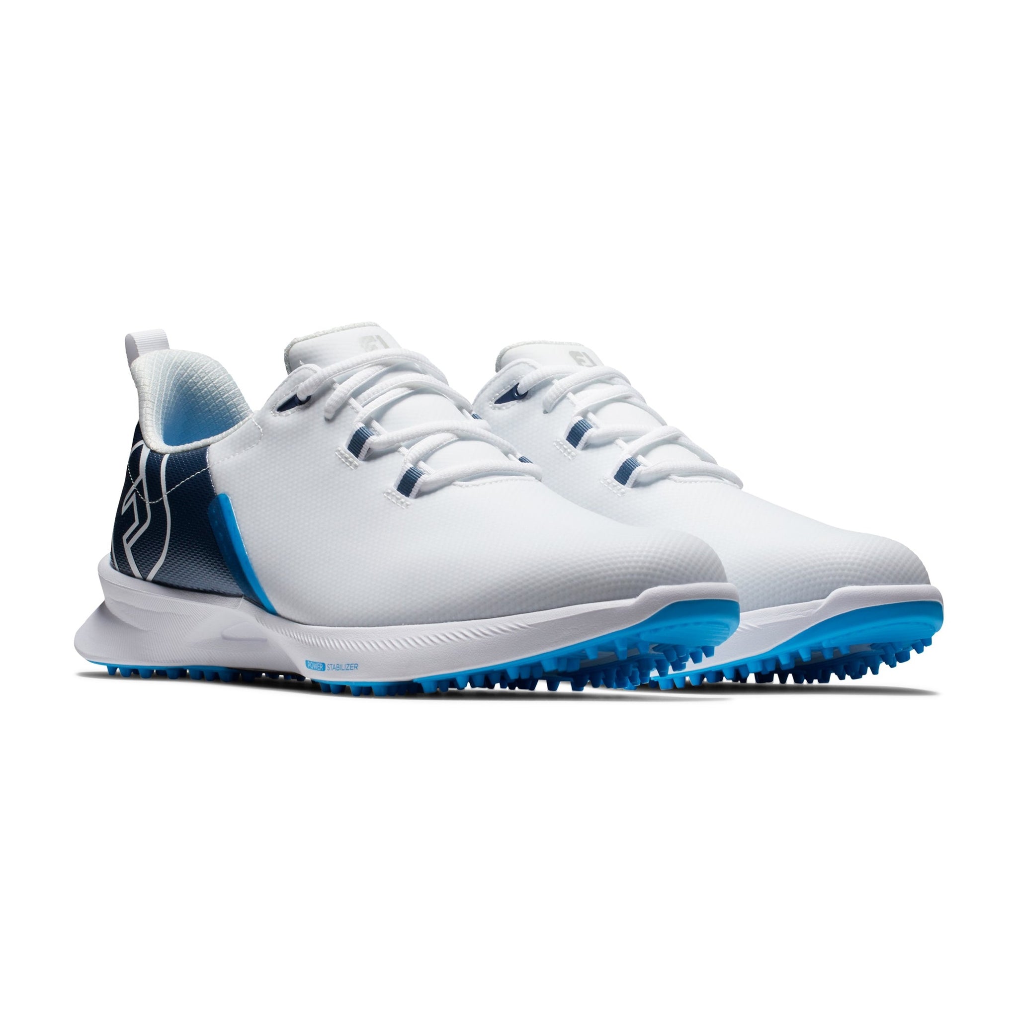 FootJoy FJ Fuel Sport Golf Shoes White/Navy/Blue
