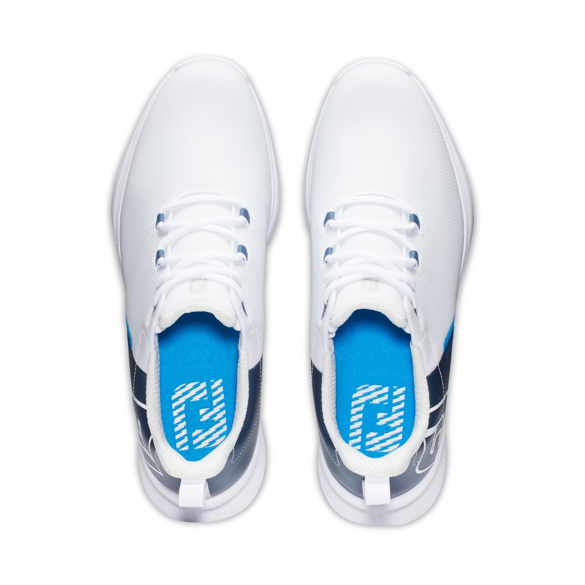 FootJoy FJ Fuel Sport Golf Shoes White/Navy/Blue