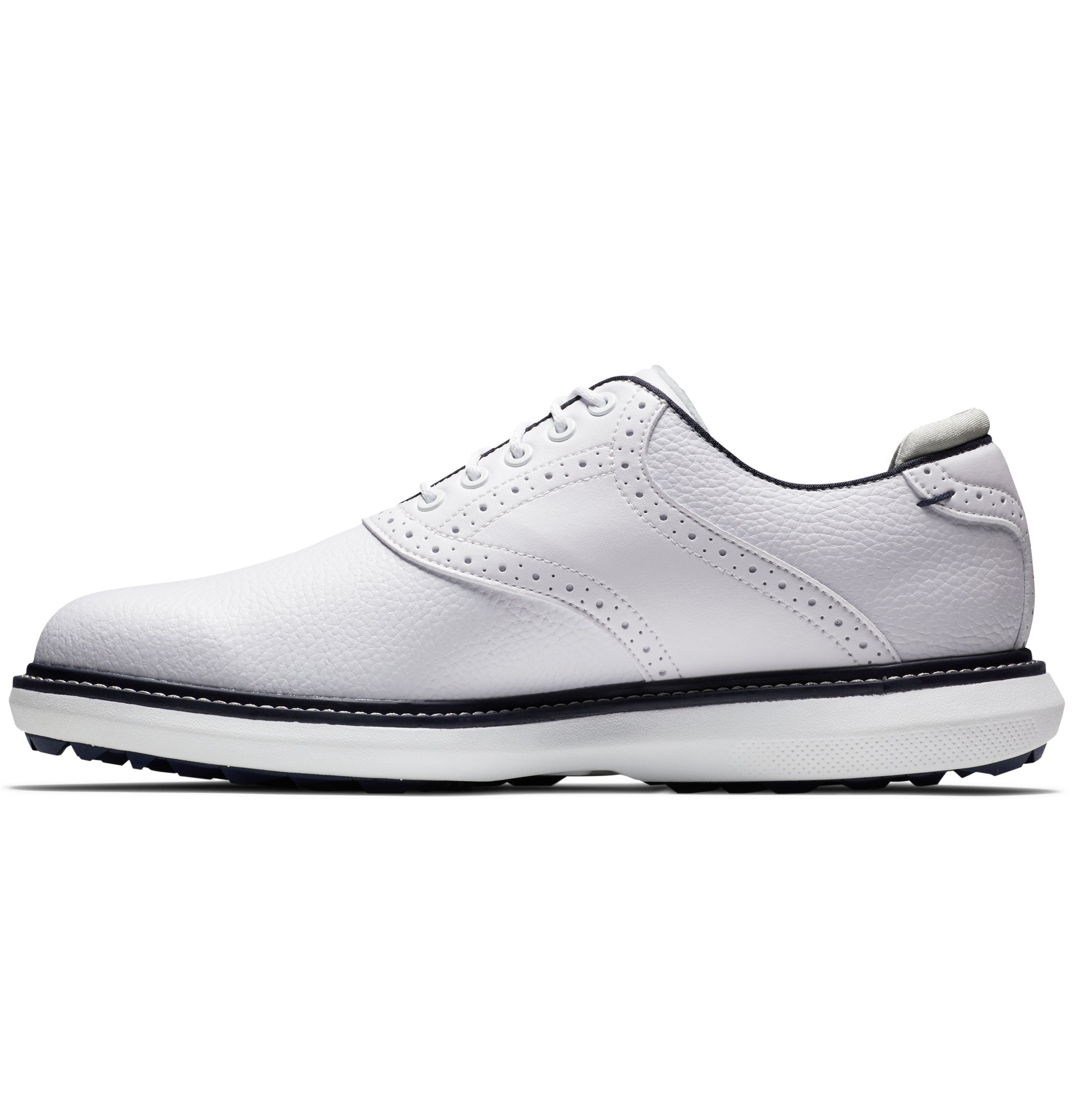 Scarpe Da Golf FootJoy Traditions Spikeless - Uomo In Pelle Con Suola EVA Leggera - Foto 9