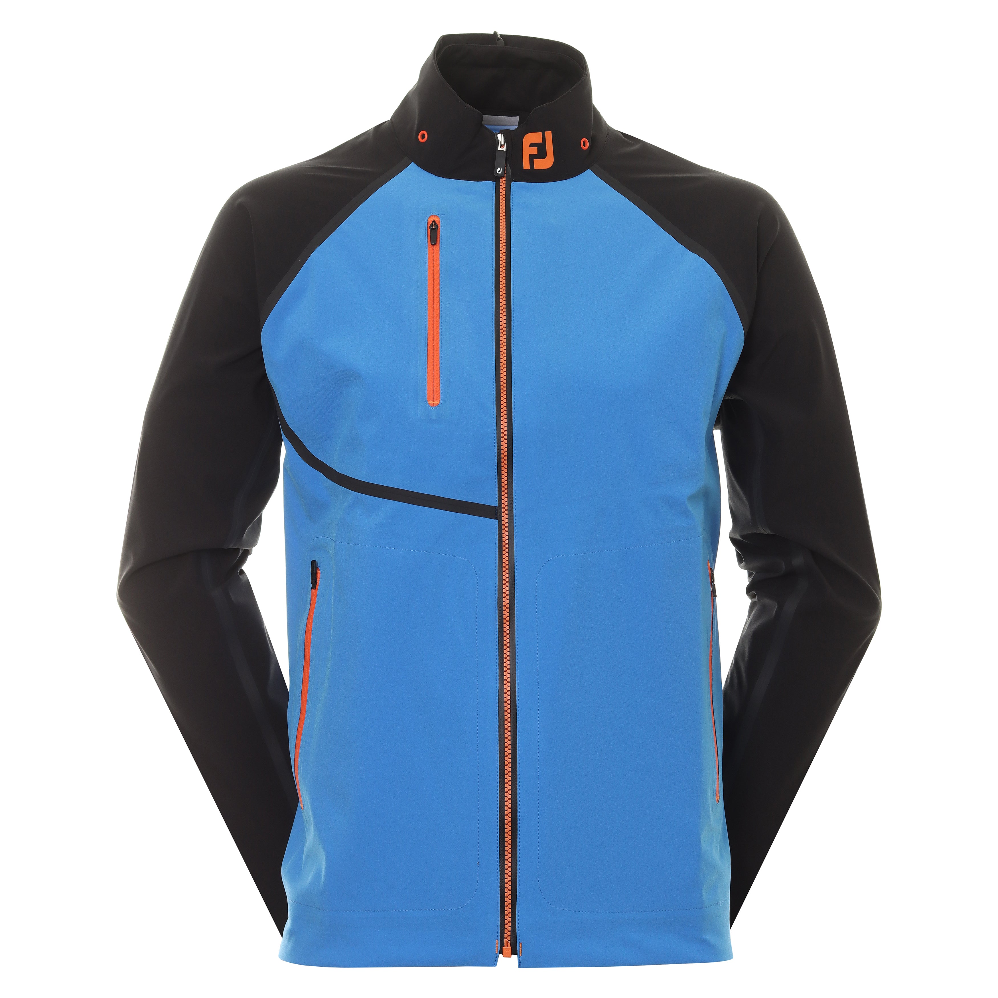 FootJoy Golf HydroTour Jacket 88799 Sapphire Black Orange | Function18