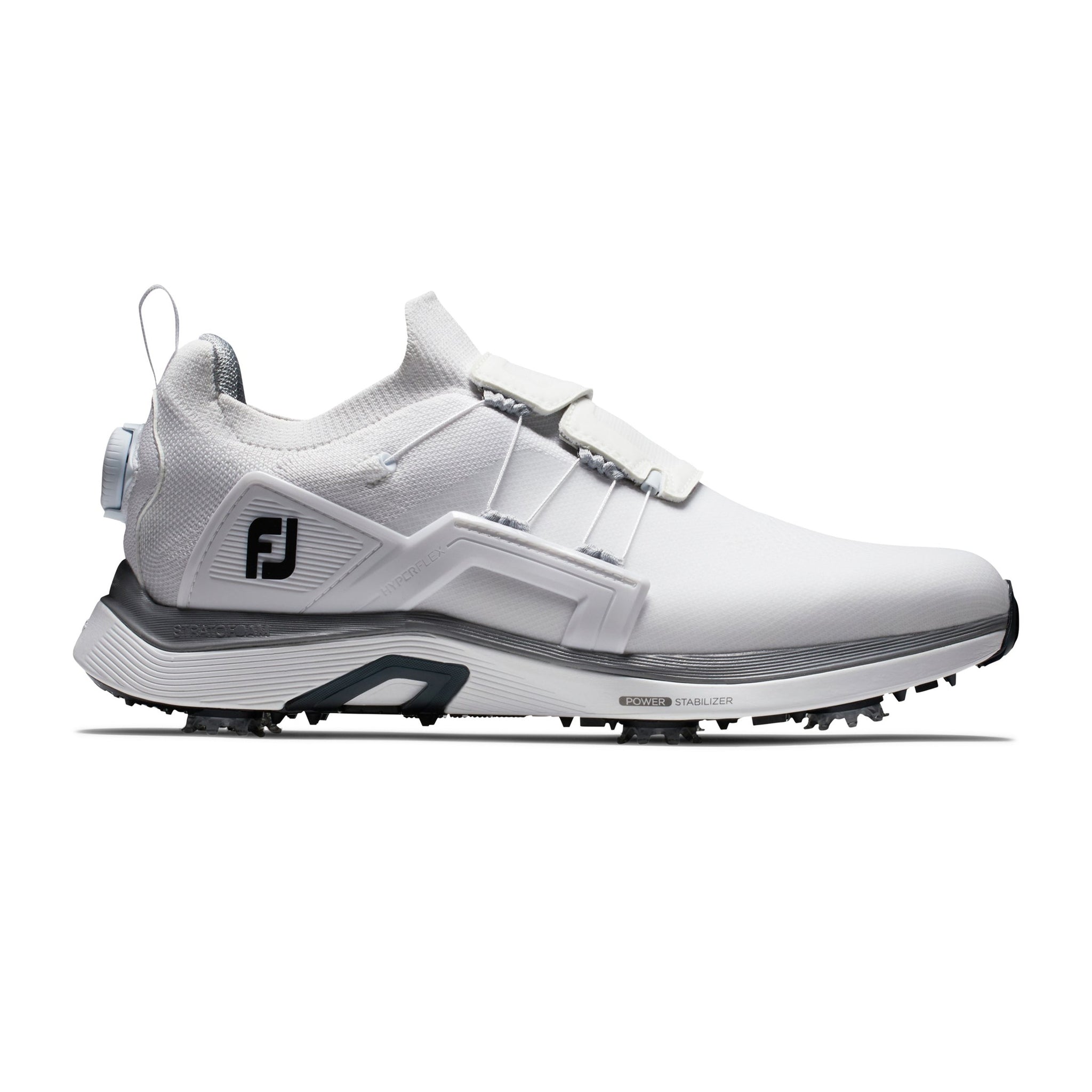 FootJoy HyperFlex BOA Golf Shoes White/Grey