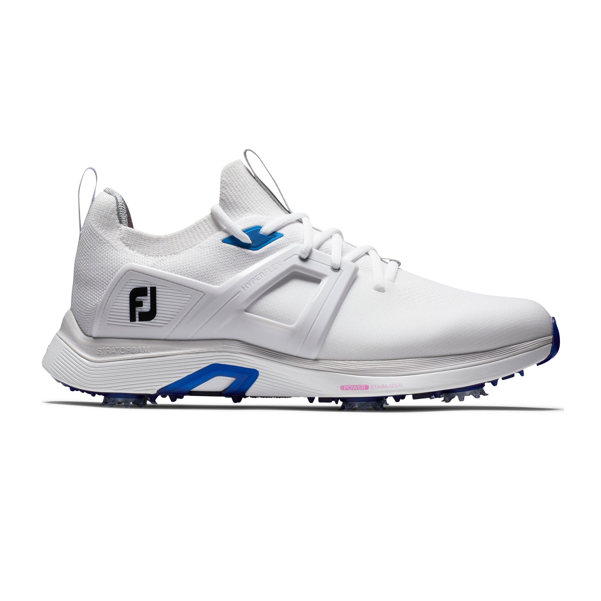 FootJoy HyperFlex Golf Shoes - White/Blue/Pink - 51118