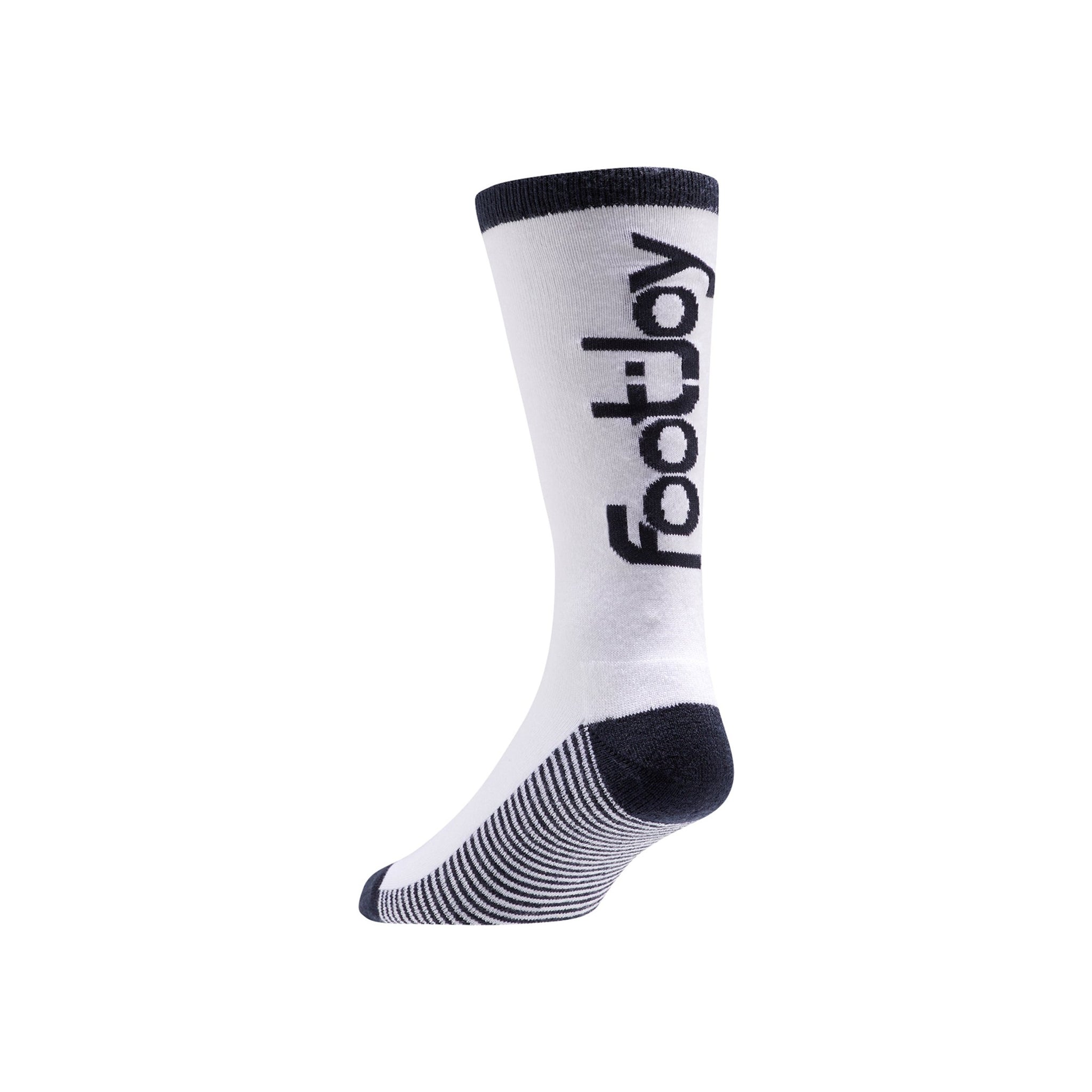 FootJoy ProDry Heritage Crew Golf Socks White/Navy