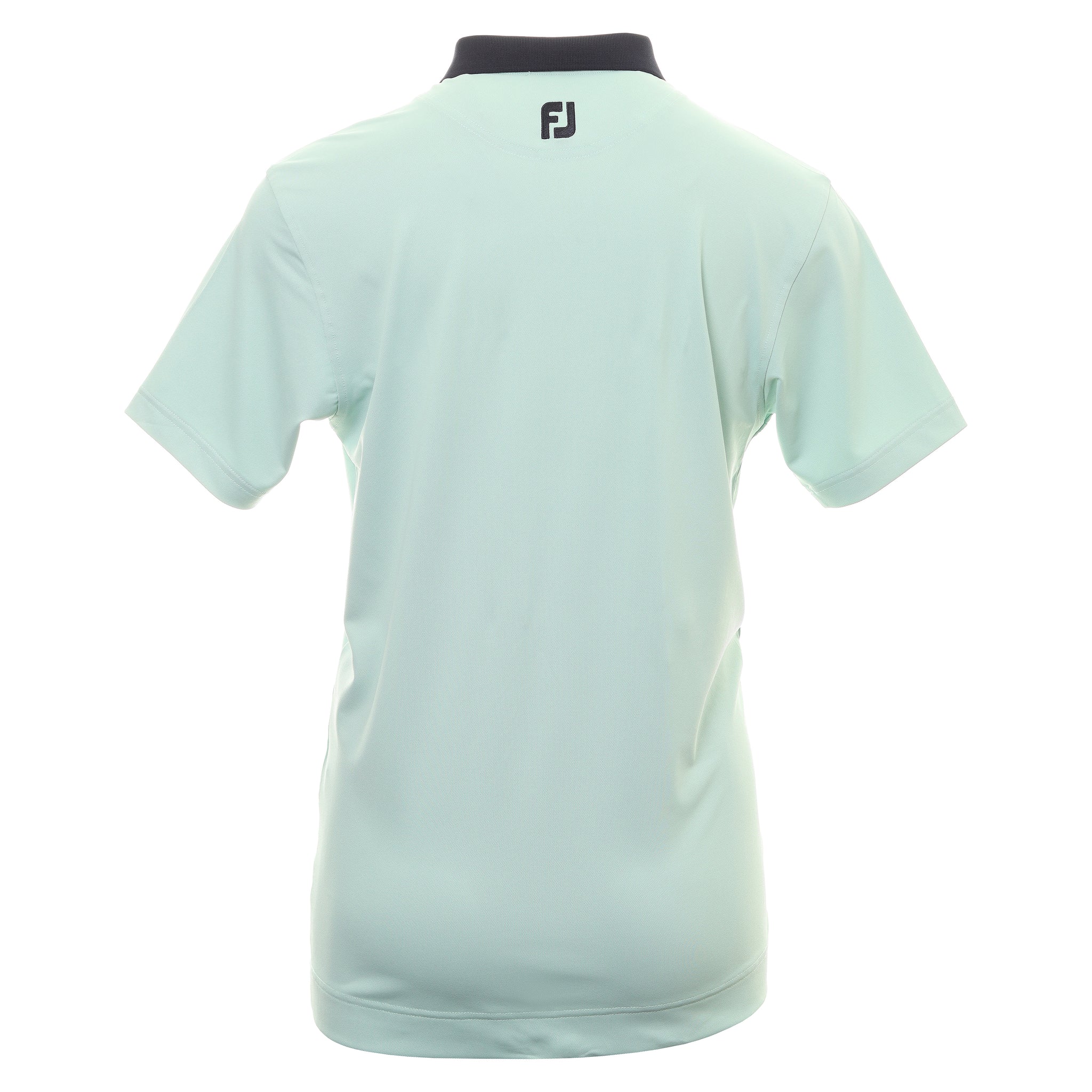 FootJoy Solid Stripe Placket Pique Golf Shirt
