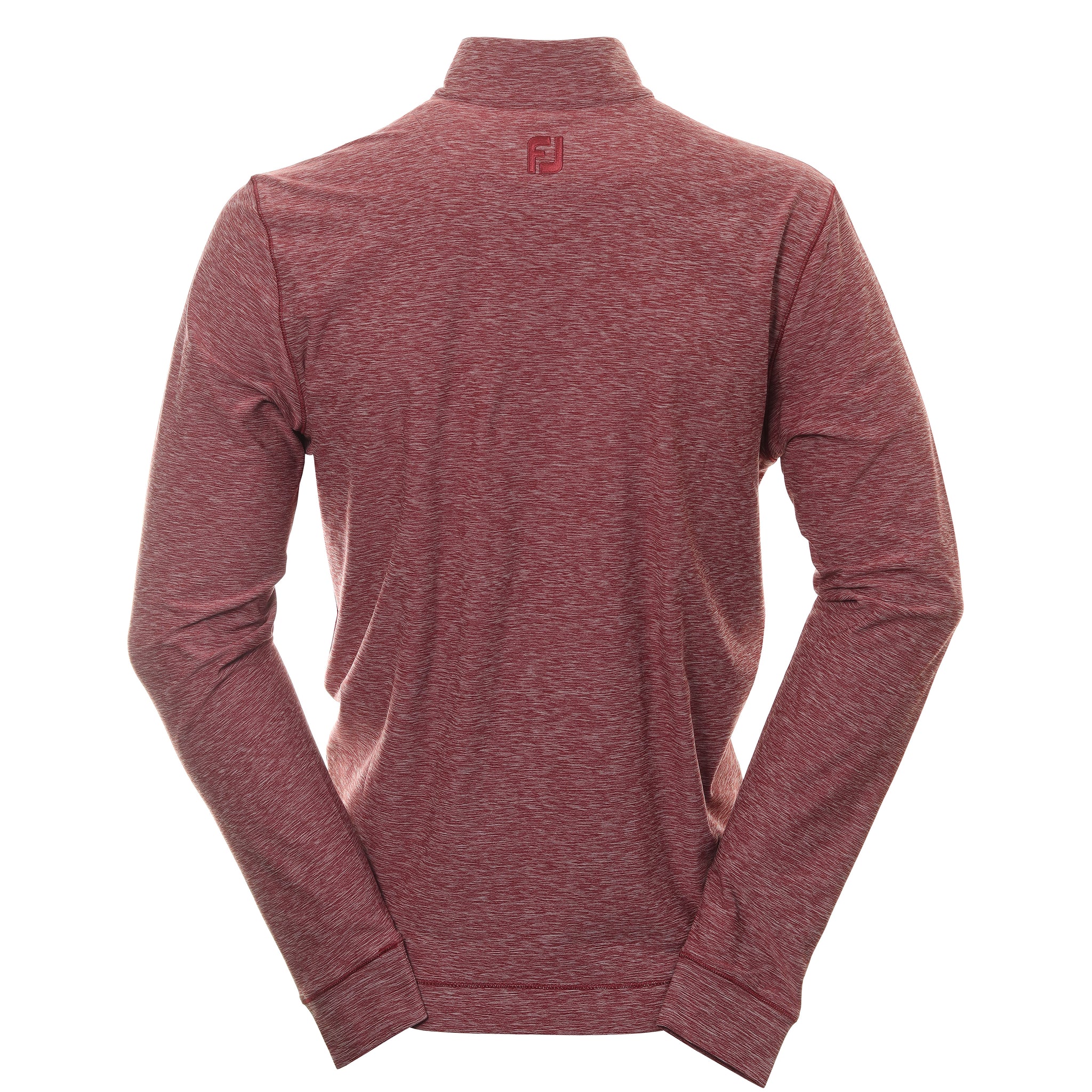 FootJoy Space Dye Brushed Chill Out Pullover Maroon