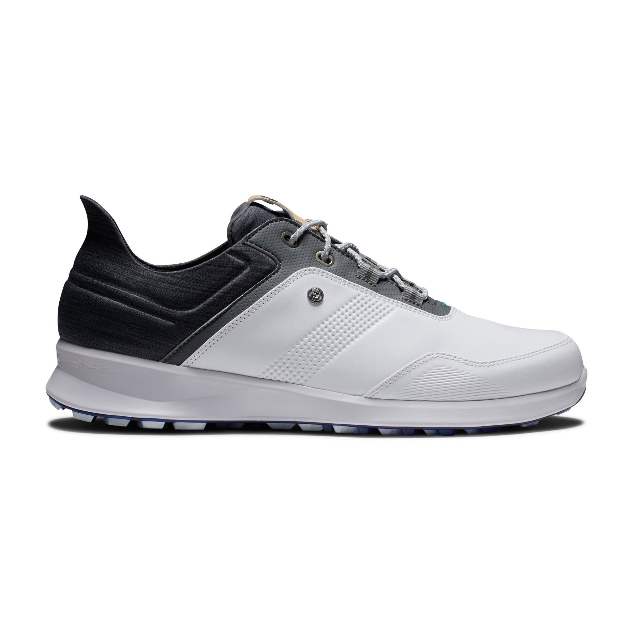 FootJoy Stratos Golf Shoes White/Charcoal/Blue Jay