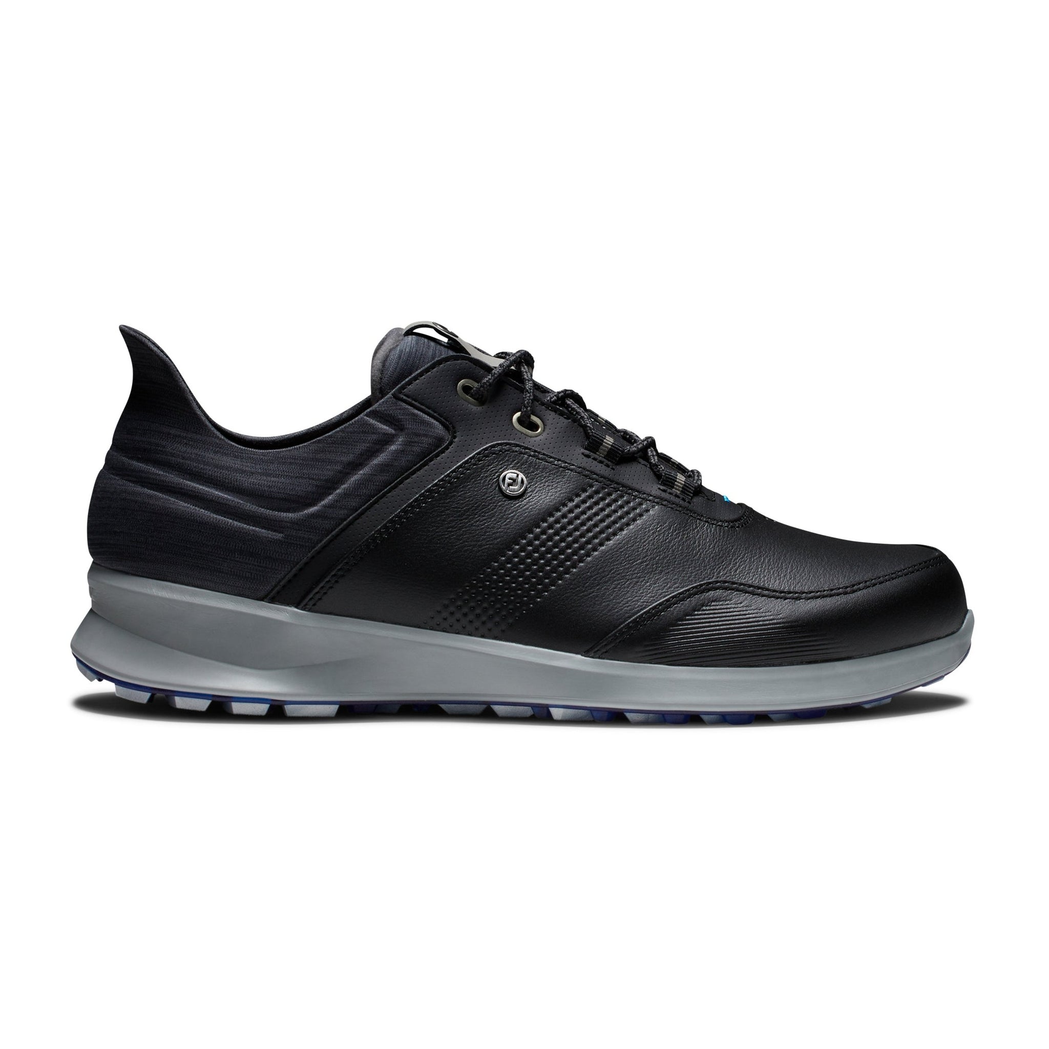 FootJoy Stratos Golf Shoes Black/Charcoal/Blue Jay