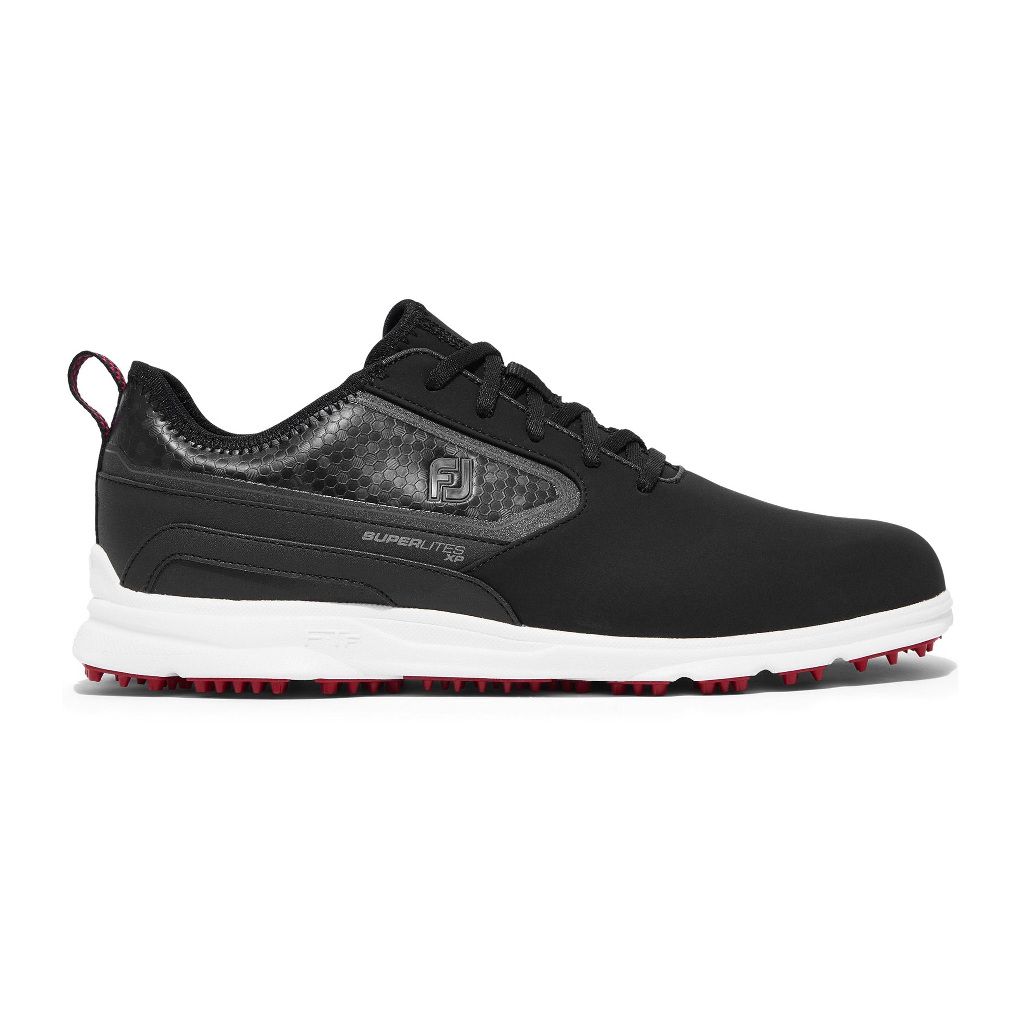 FootJoy Superlites XP Golf Shoes Black/White/Red
