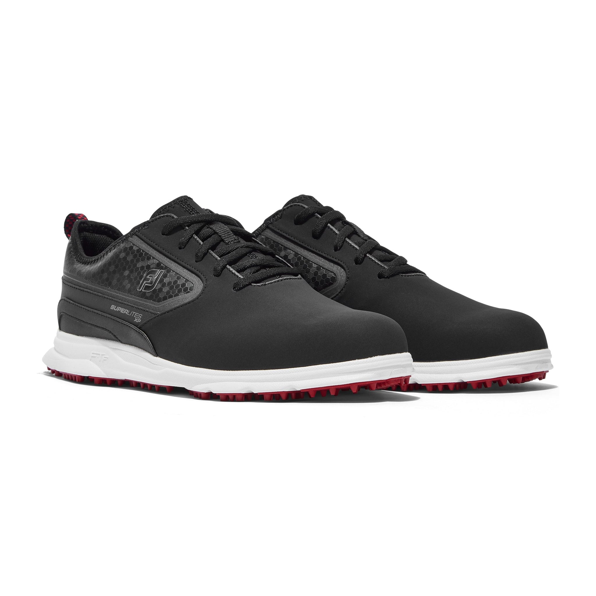 FootJoy Superlites XP Golf Shoes Black/White/Red