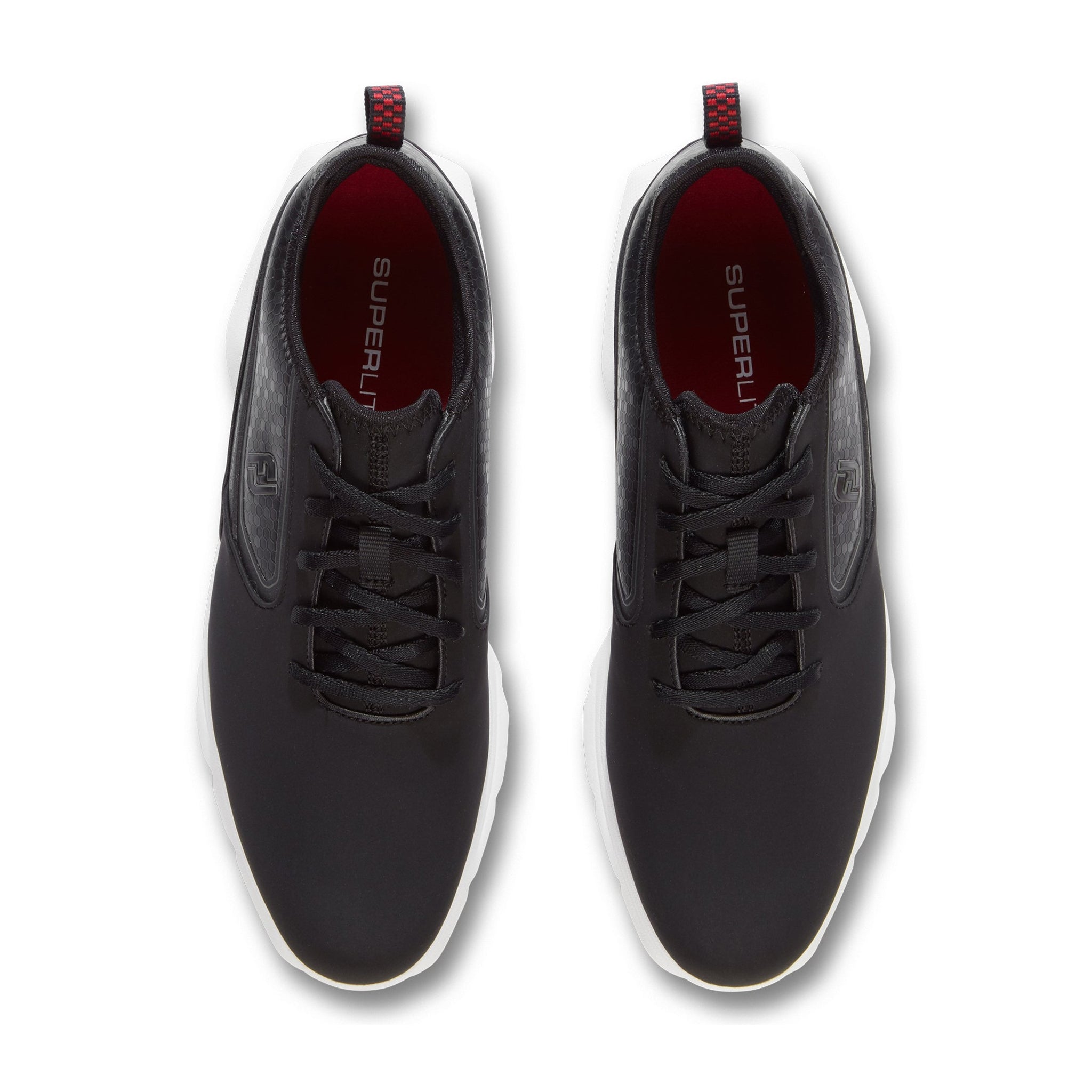 FootJoy Superlites XP Golf Shoes Black/White/Red