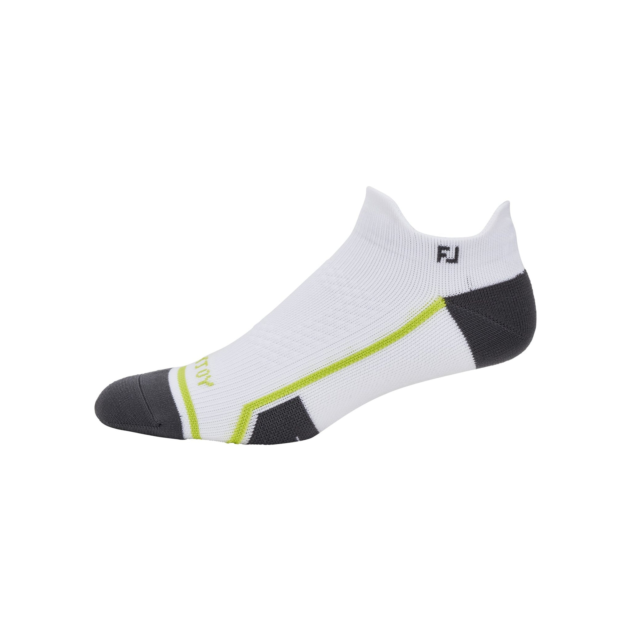 FootJoy TechD.R.Y Roll Tab Golf Socks White