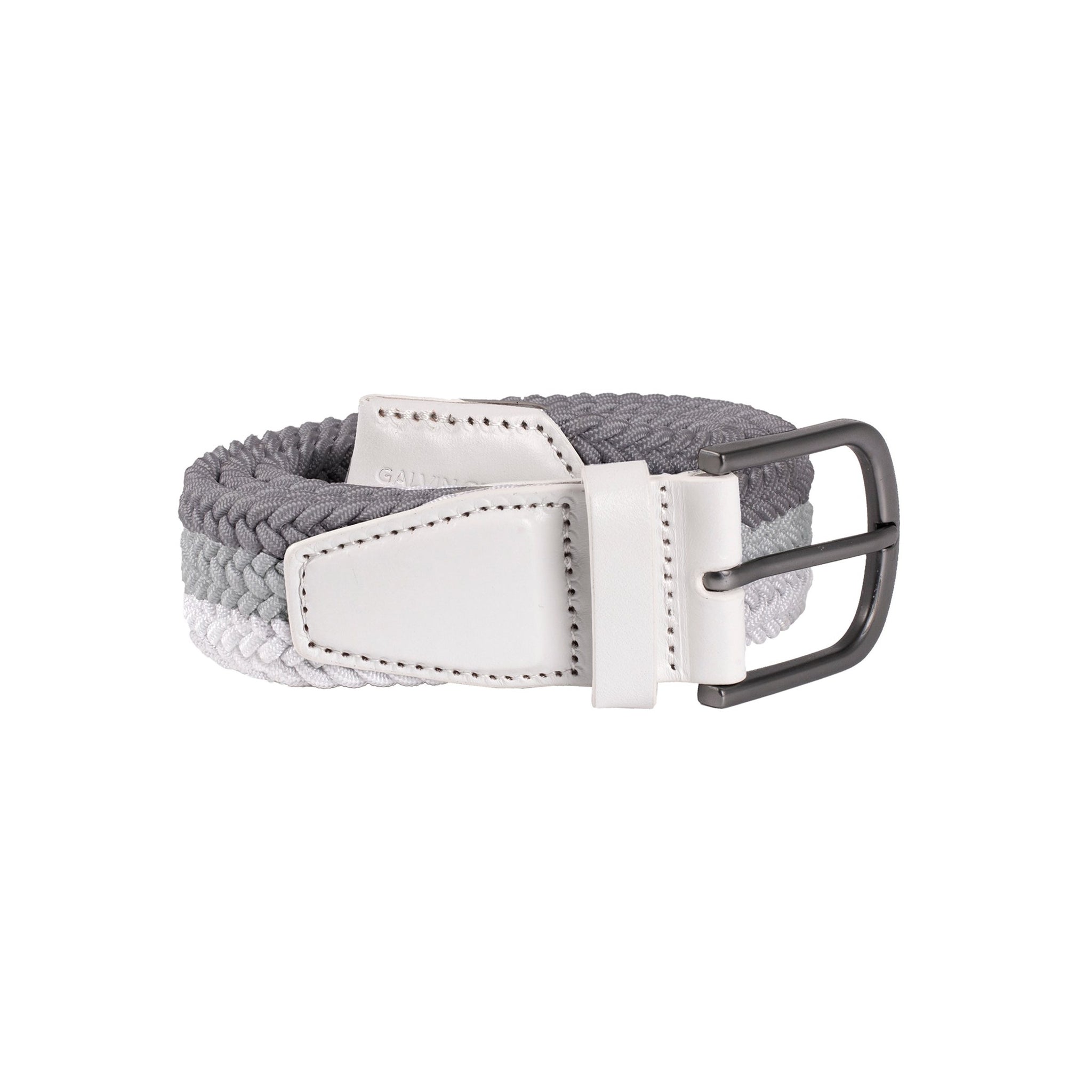 Galvin Green Will Braided Golf Belt White/Cool Grey/Sharkskin 9605
