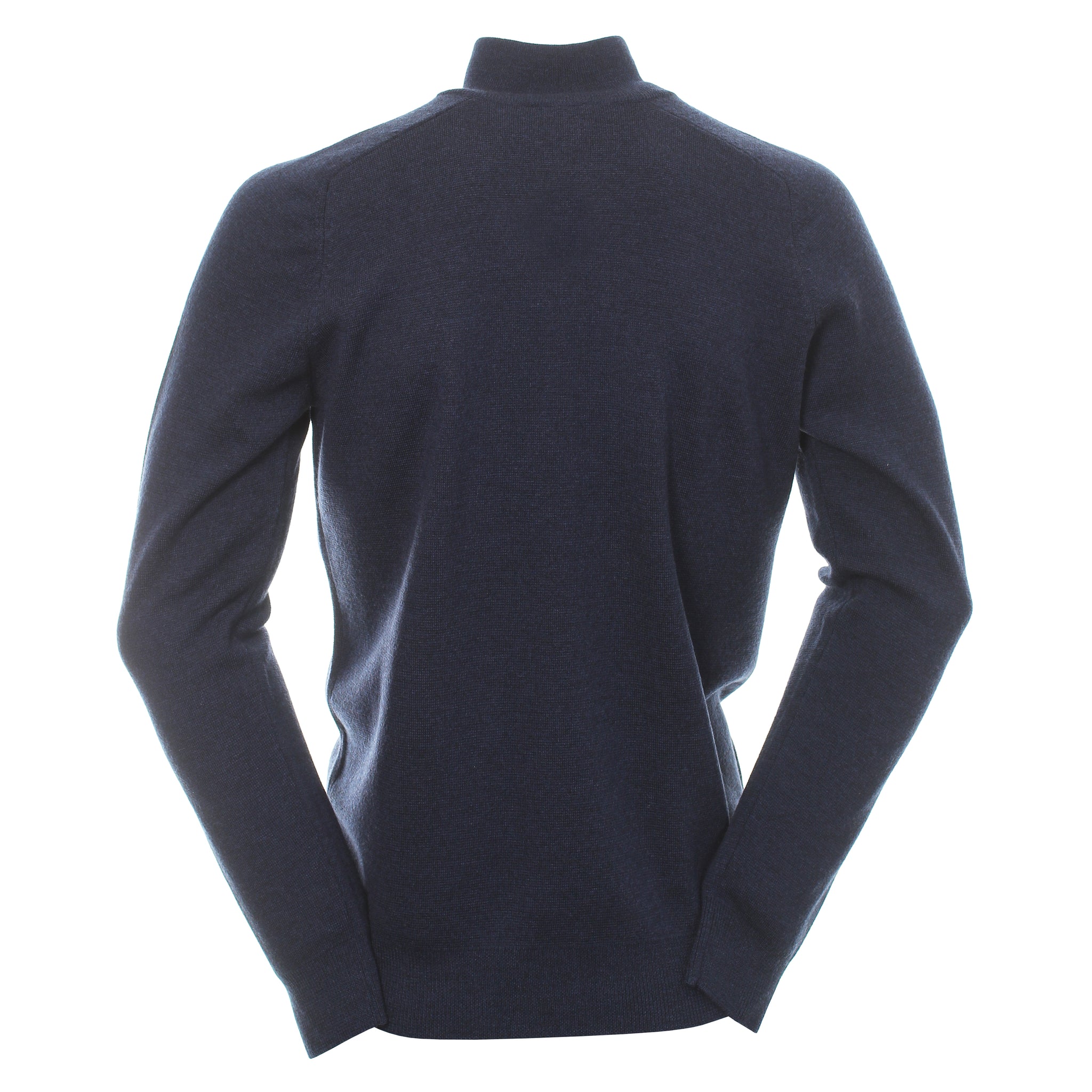Galvin Green Chester Half Zip Sweater Navy Melange 9111