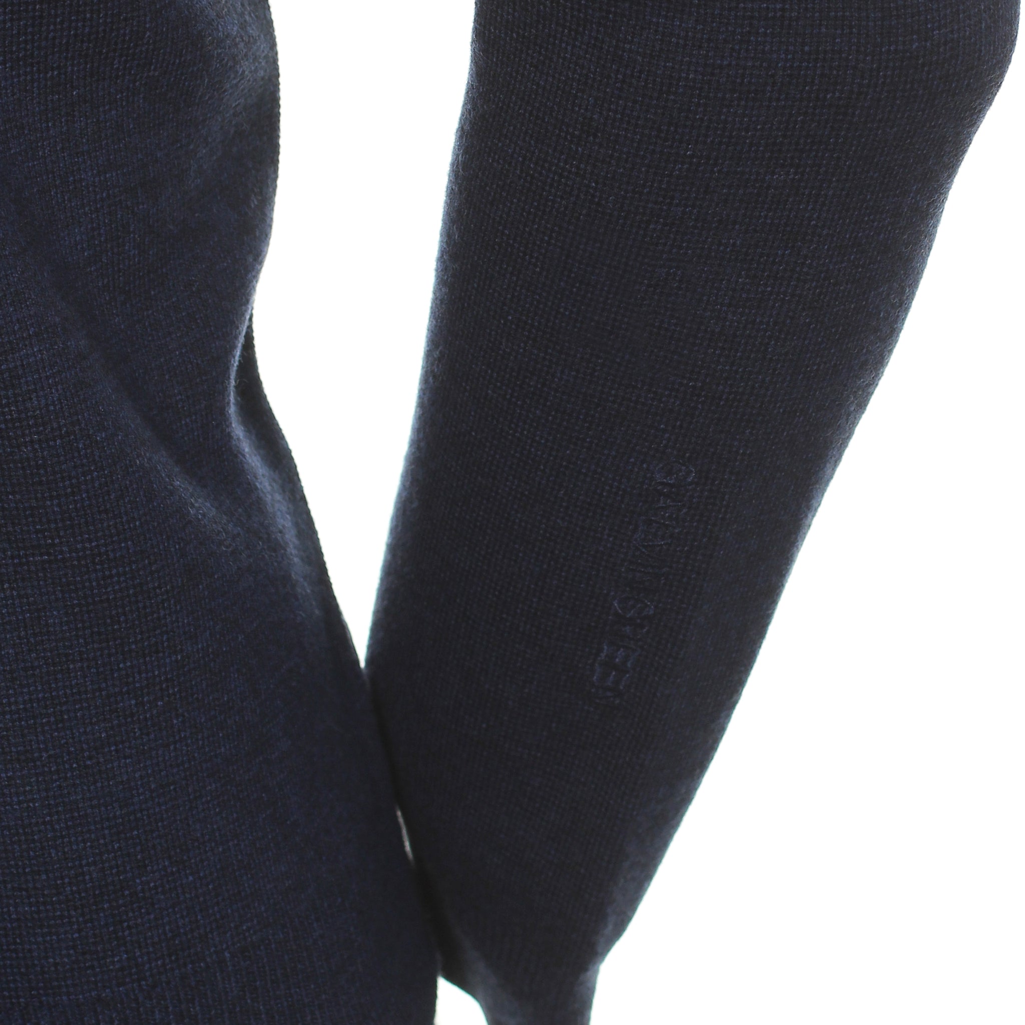 Galvin Green Chester Half Zip Sweater Navy Melange 9111