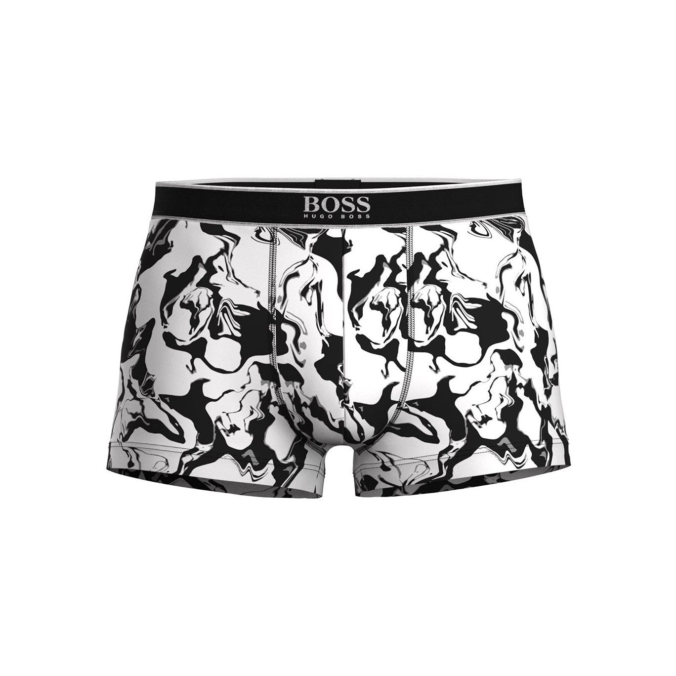BOSS Cotton Stretch Trunk 24 Print