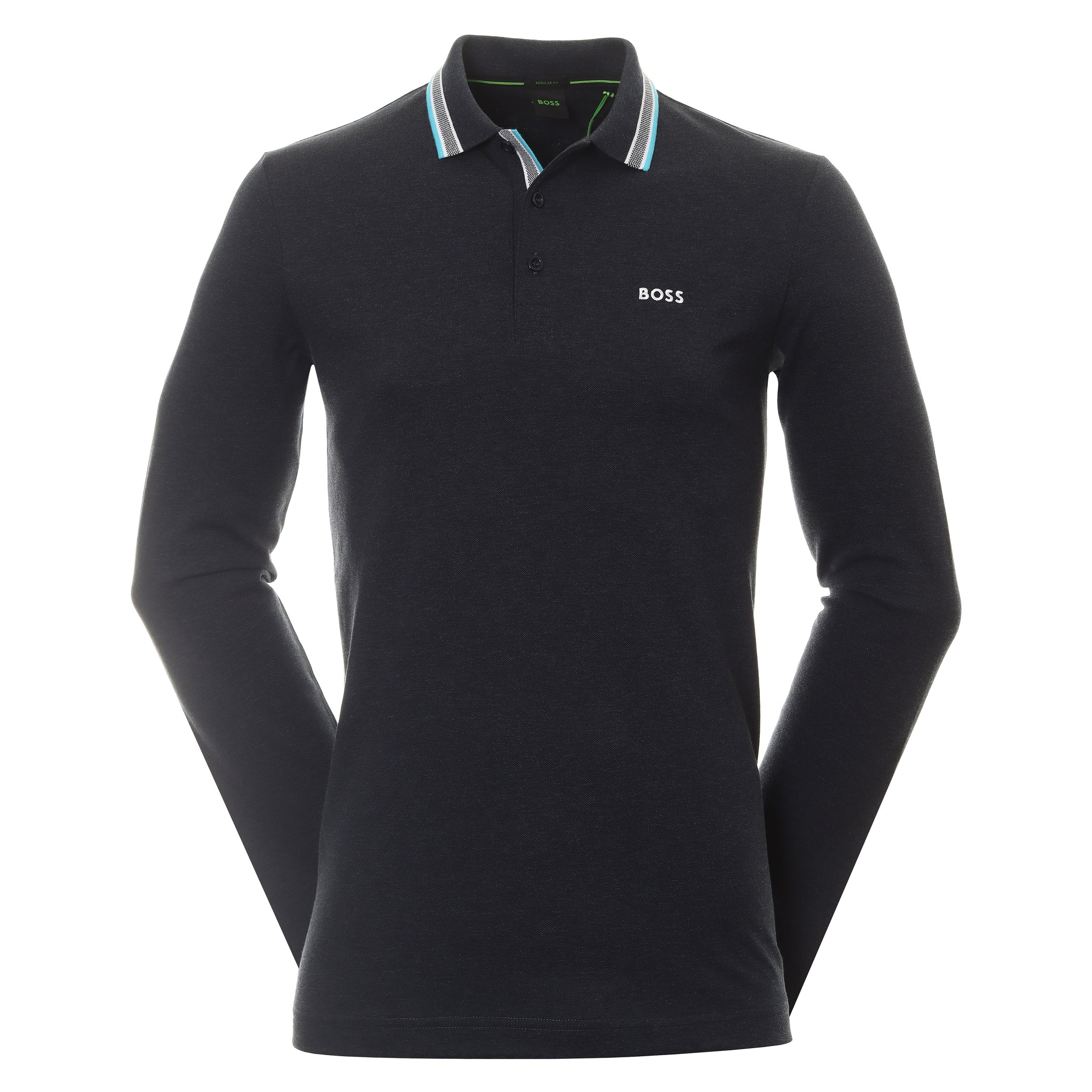 BOSS Plisy LS Polo Shirt