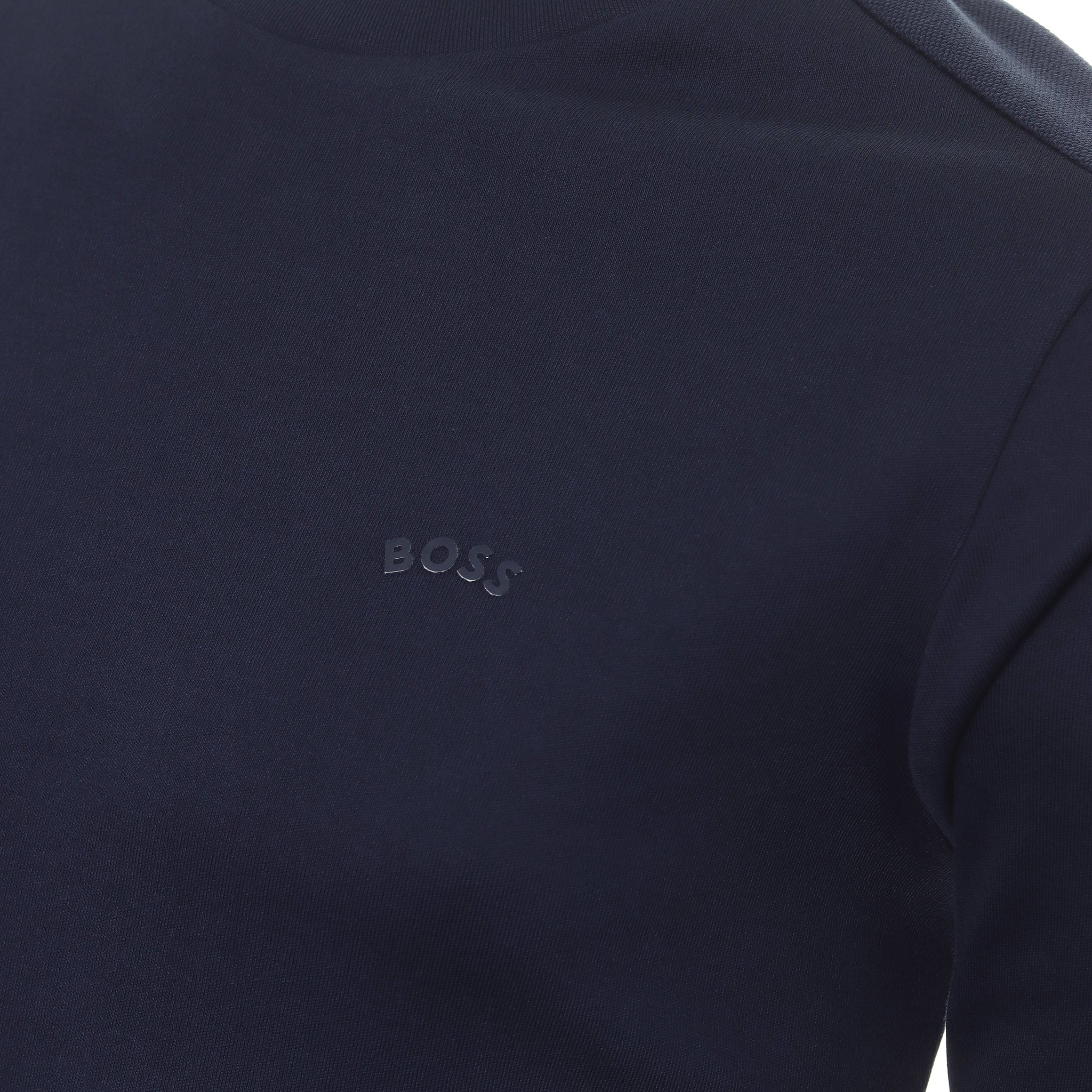 BOSS Salbo Curved Crew Neck Sweater