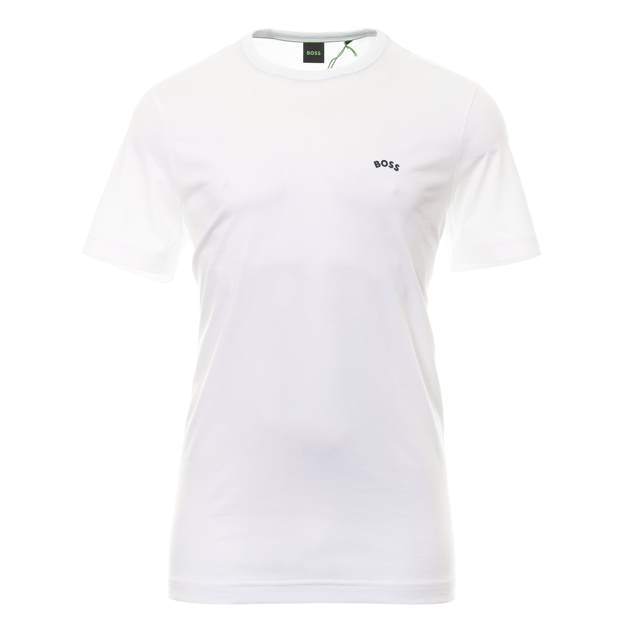 BOSS Tee Curved Shirt 50469062 Natural 101 | Function18 | Restrictedgs