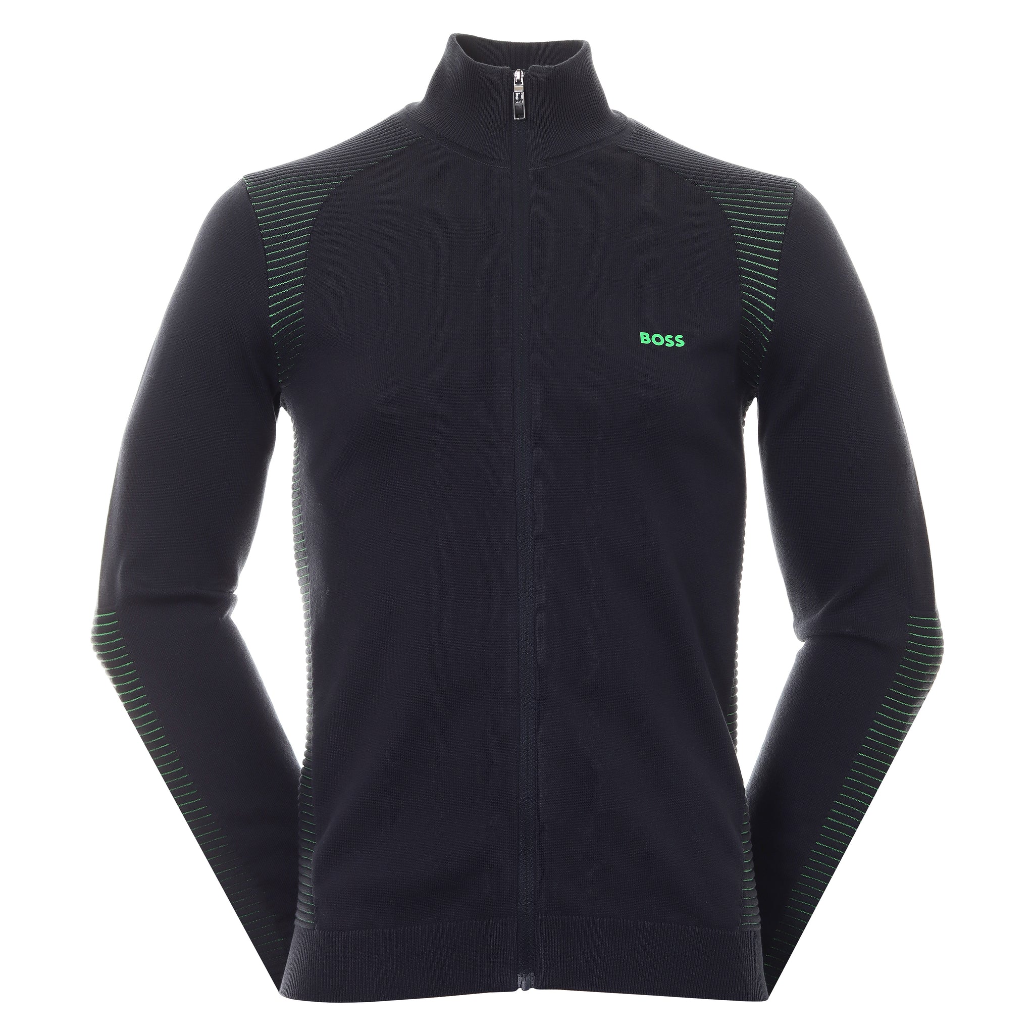 BOSS Zamal Full Zip Sweater