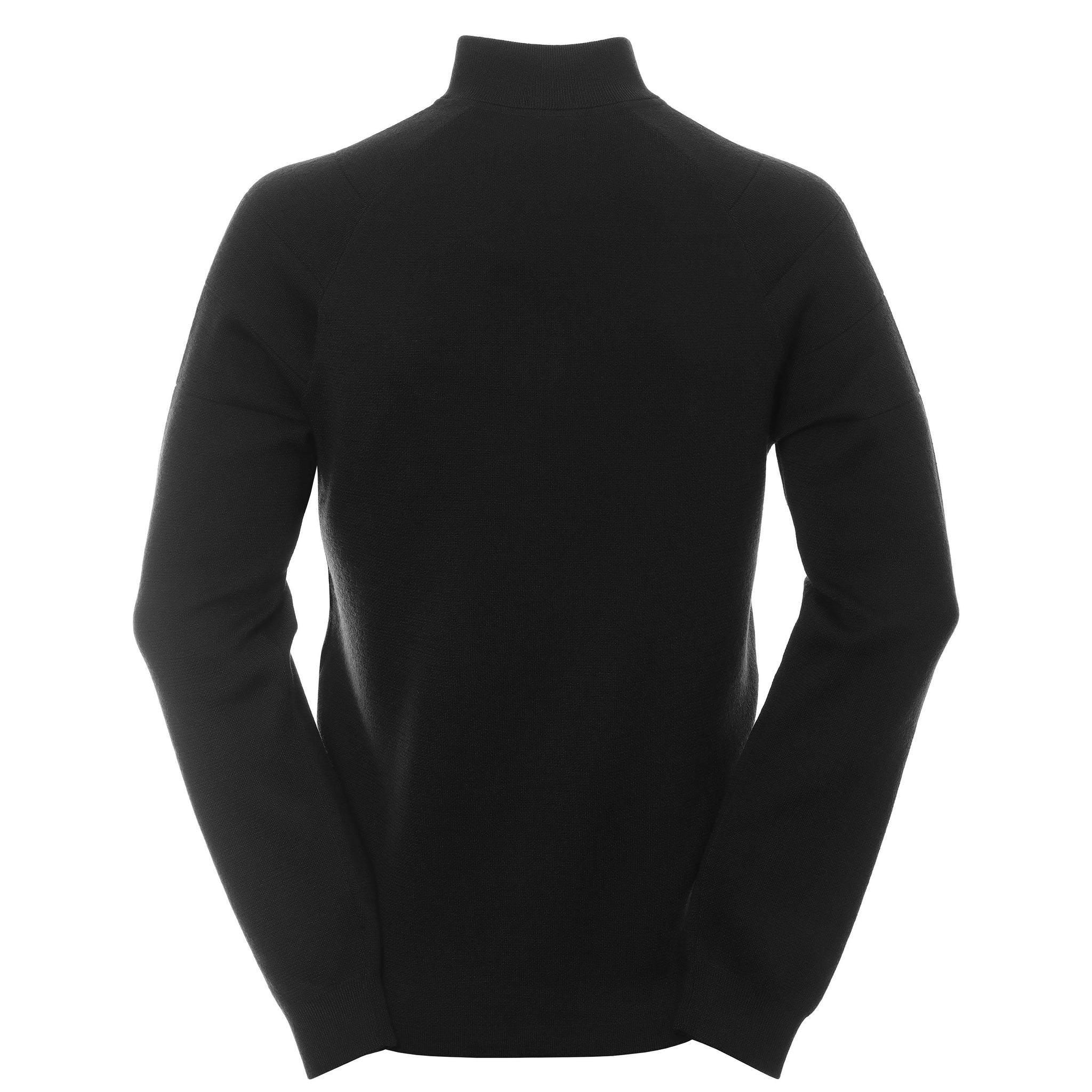 BOSS Zamio Half Zip Sweater 50482413 Black 001 | Function18 | Restrictedgs