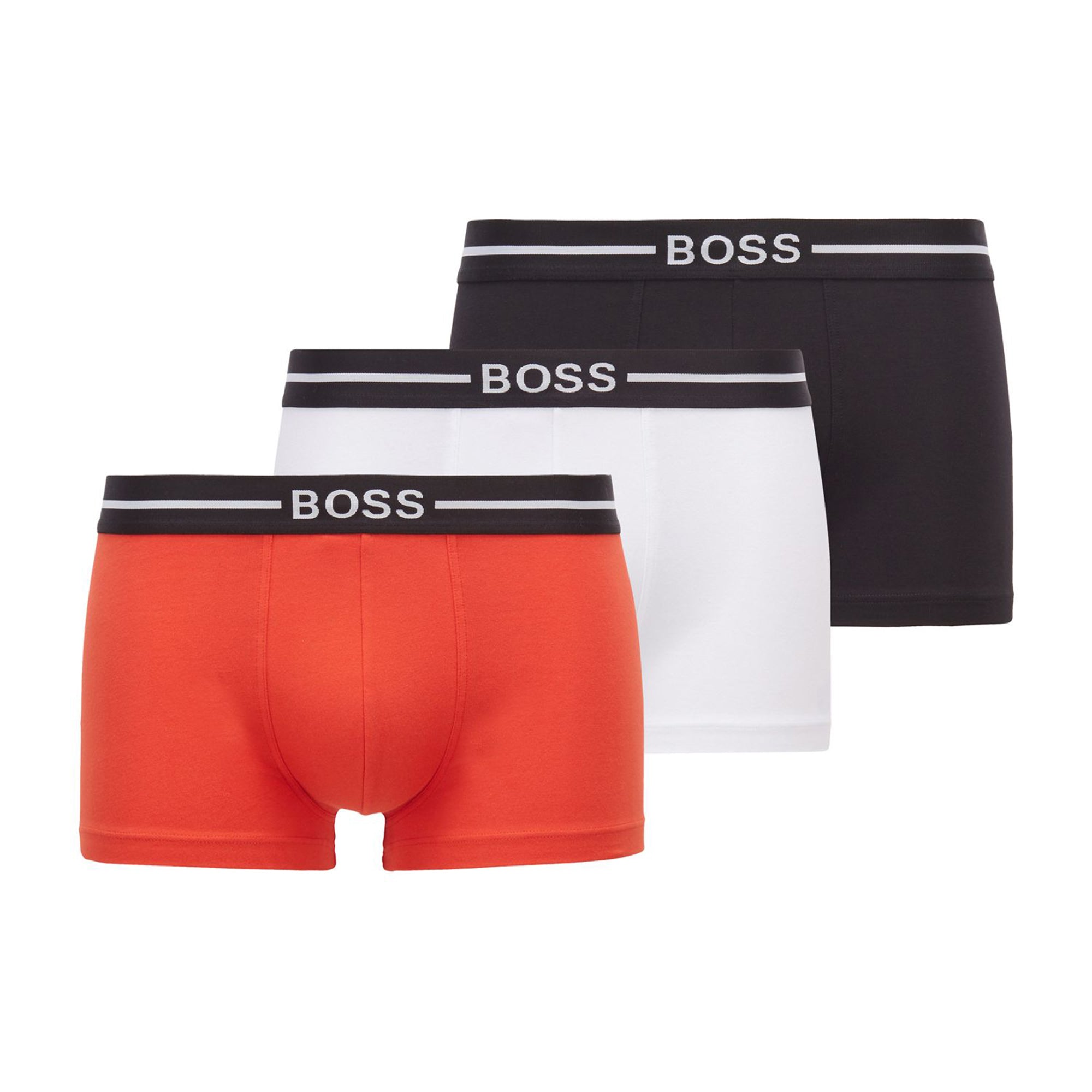 BOSS Organic Cotton Trunk 3-Pack 50451408 Red 640 | Function18