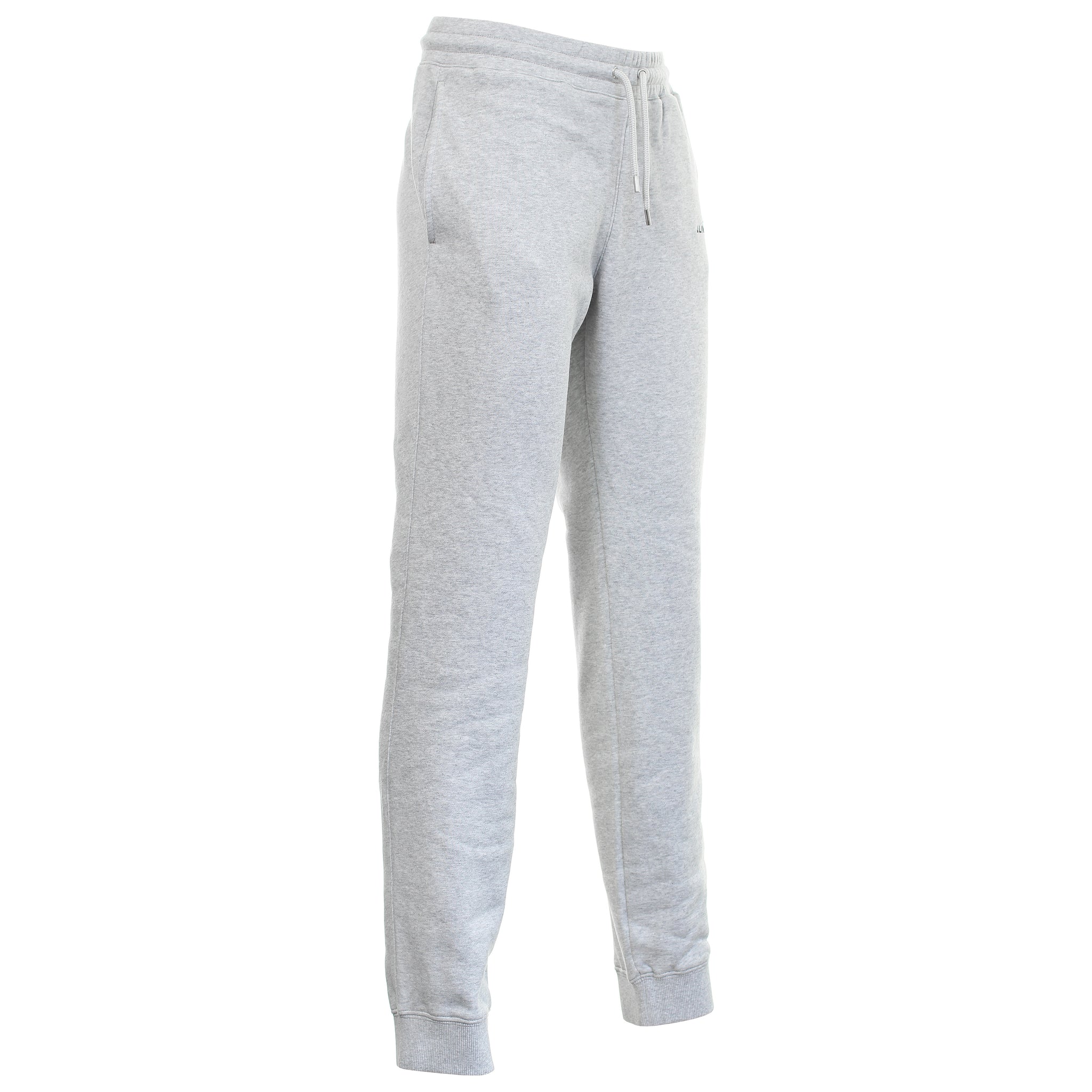 J.Lindeberg Alpha Cotton Fleece Pants GMJS06271 Stone Grey Melange 9489 ...