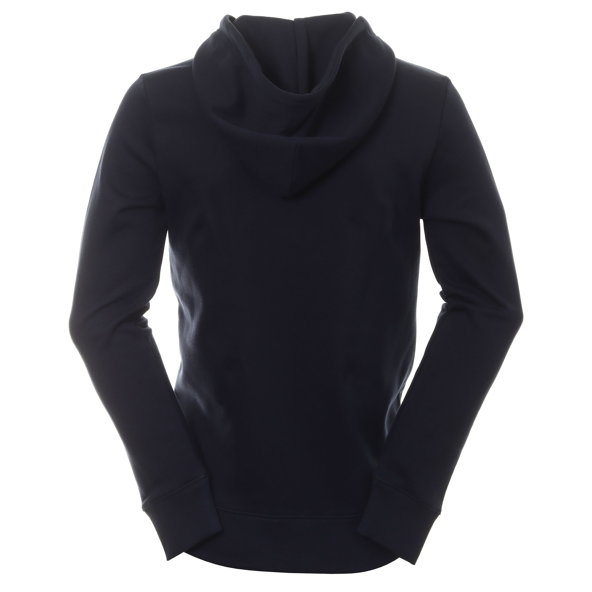 J.Lindeberg Alpha Cotton Fleece Zip Hoodie AMJS07674 JL Navy 6855