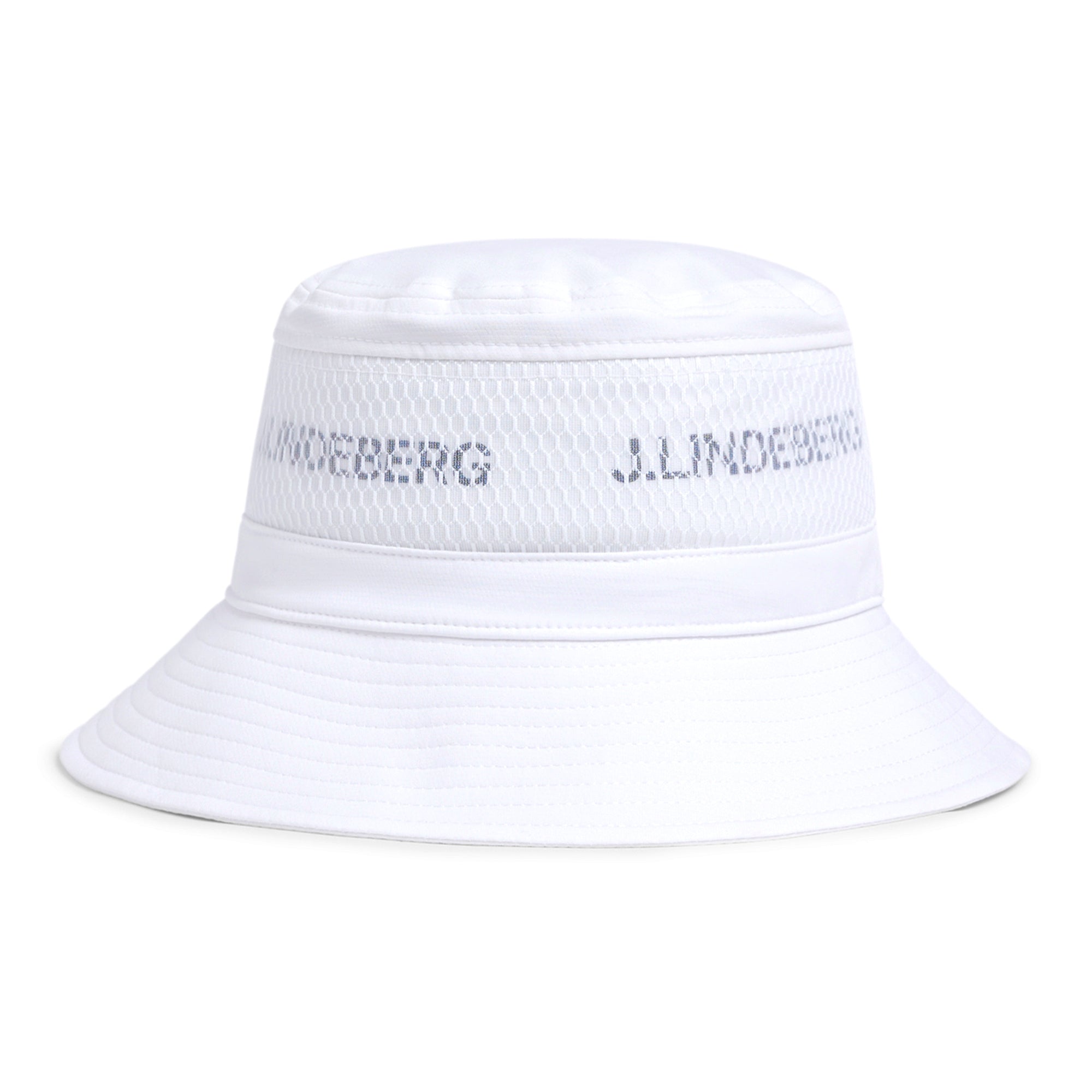 J.Lindeberg Golf Denver Bucket Hat GMAC07856 White 0000 | Function18