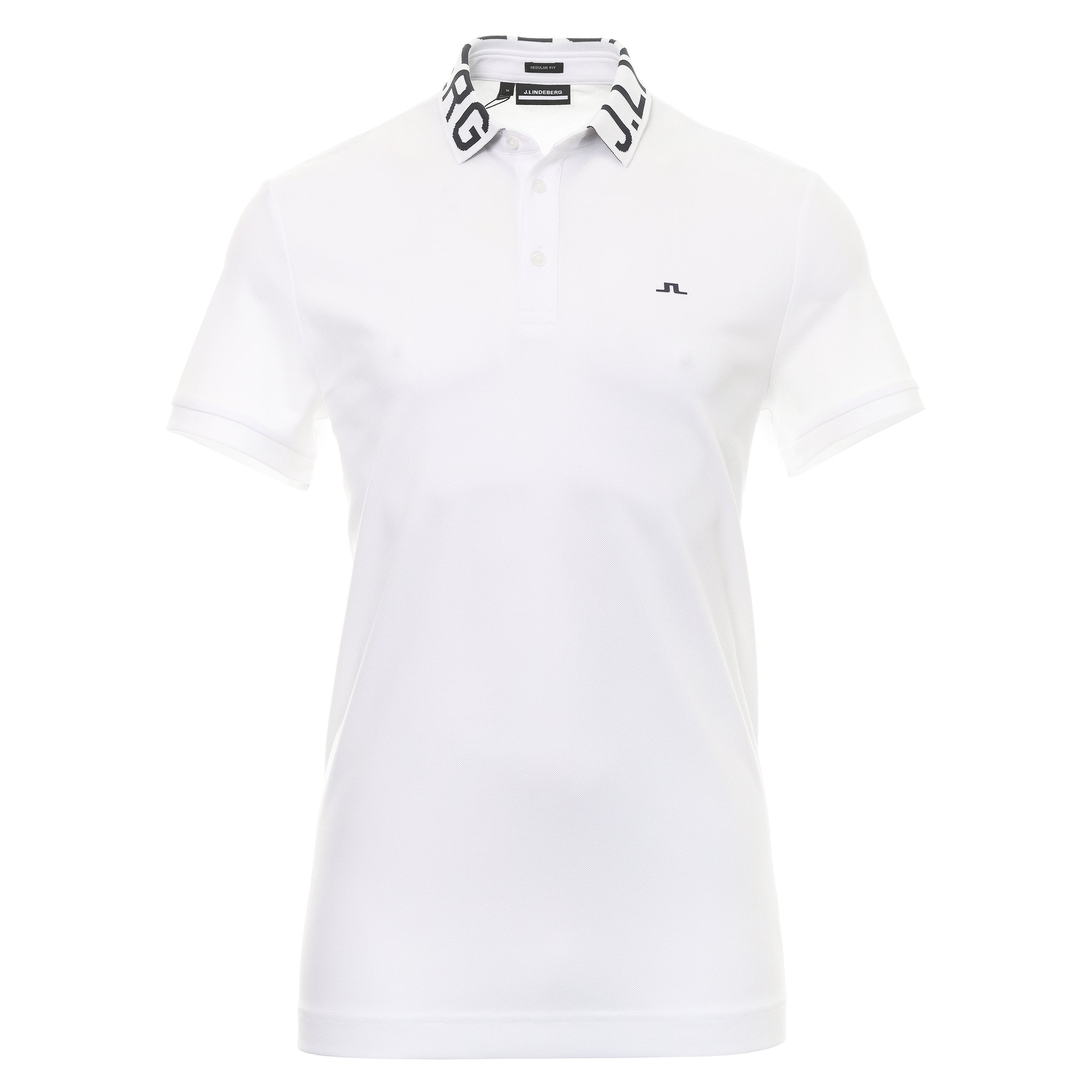 J.Lindeberg Golf Gus Polo Shirt GMJT07617 White 0000 Function18