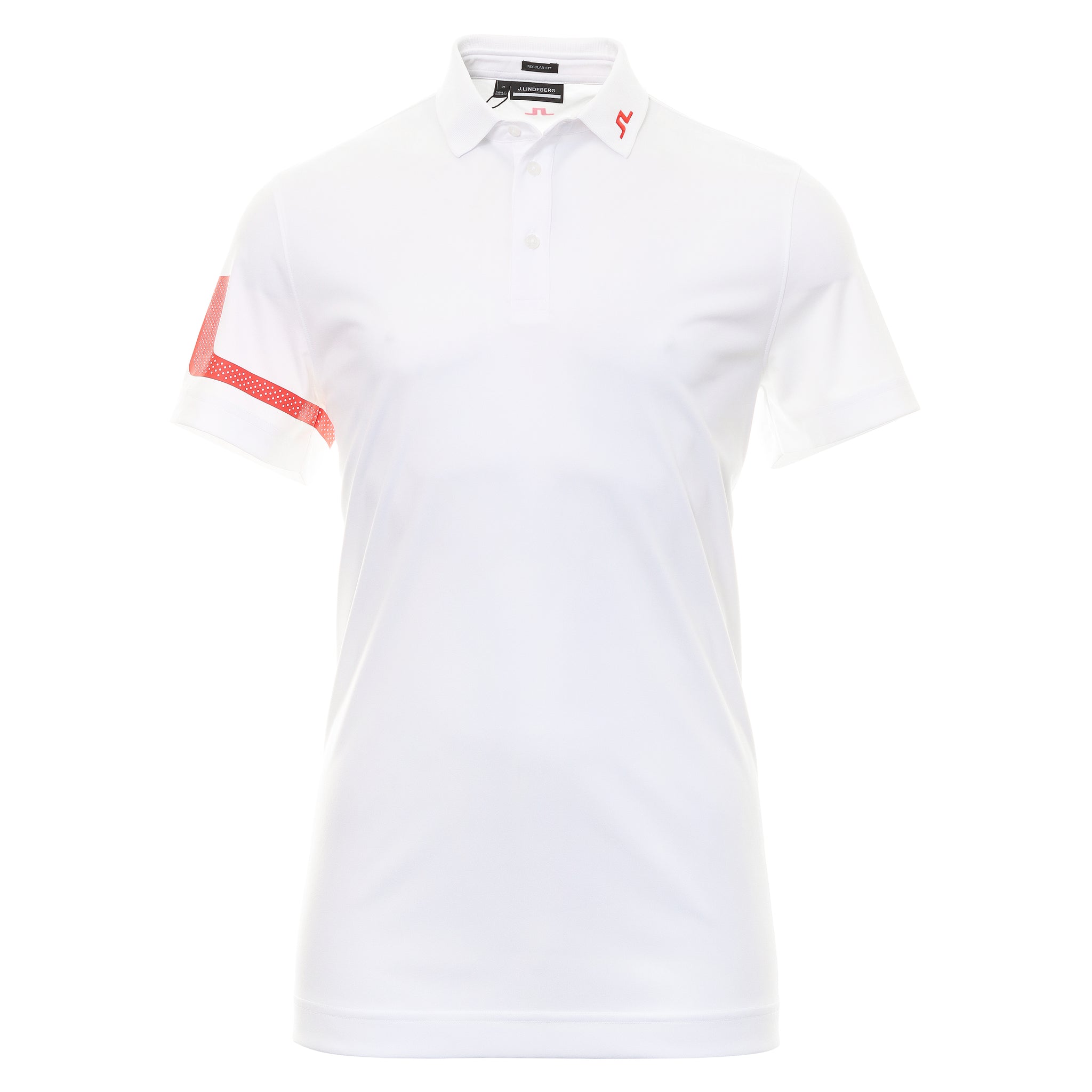 J.Lindeberg Golf Heath Polo Shirt GMJT07621 Fiery Red G135 | Function18 ...