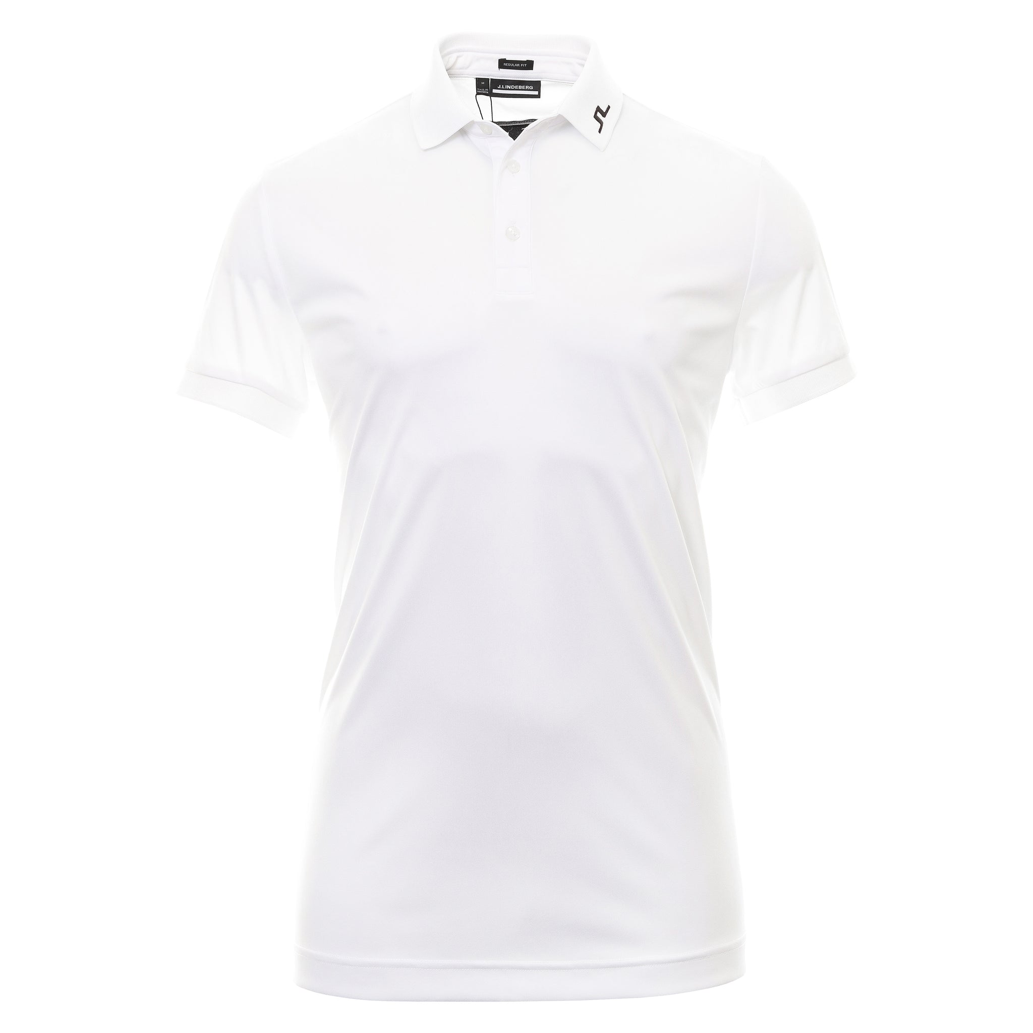 J.Lindeberg Golf KV Polo Shirt GMJT07624 White 0000 Function18