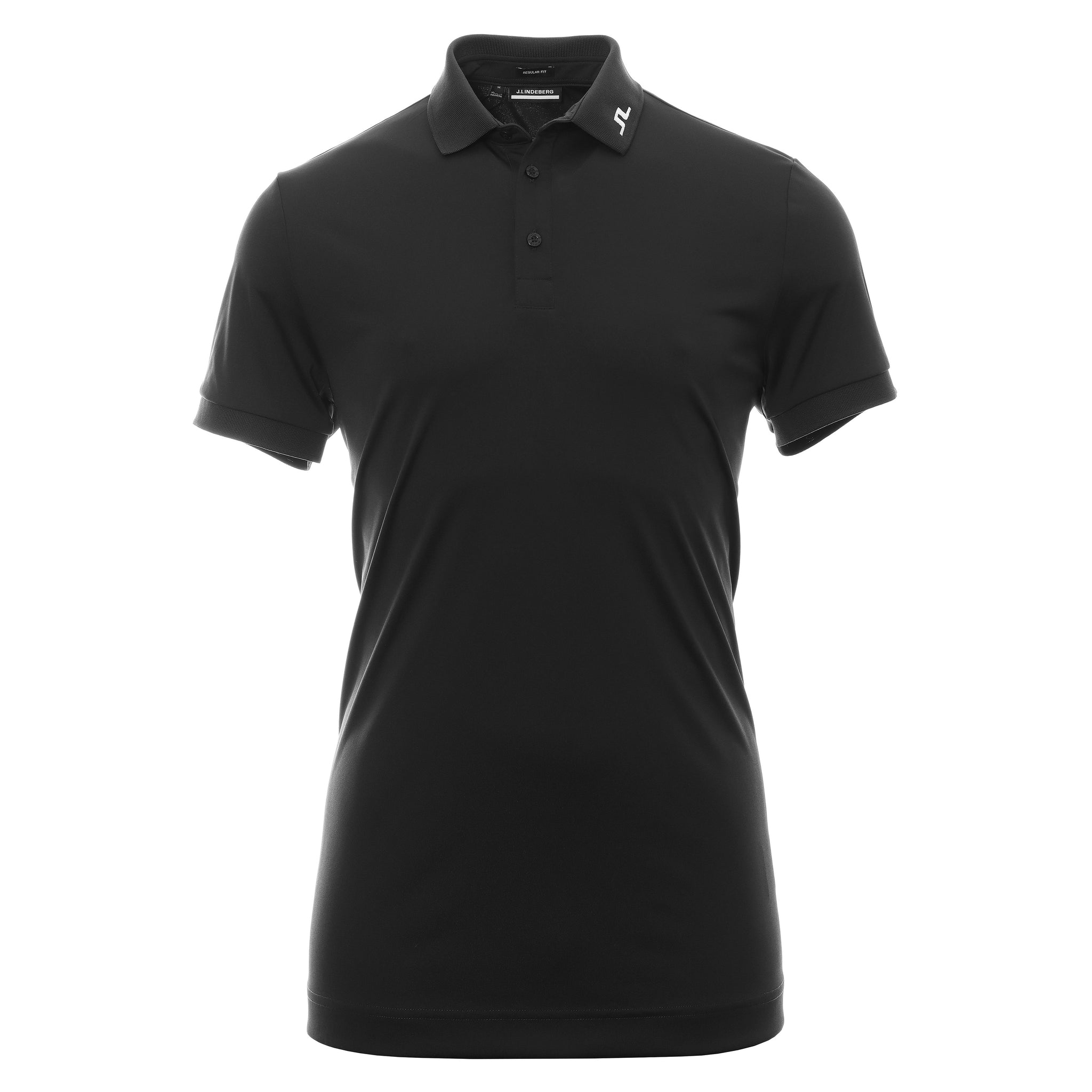 J.Lindeberg Golf KV Polo Shirt GMJT07624 Black 9999 Function18 Restrictedgs