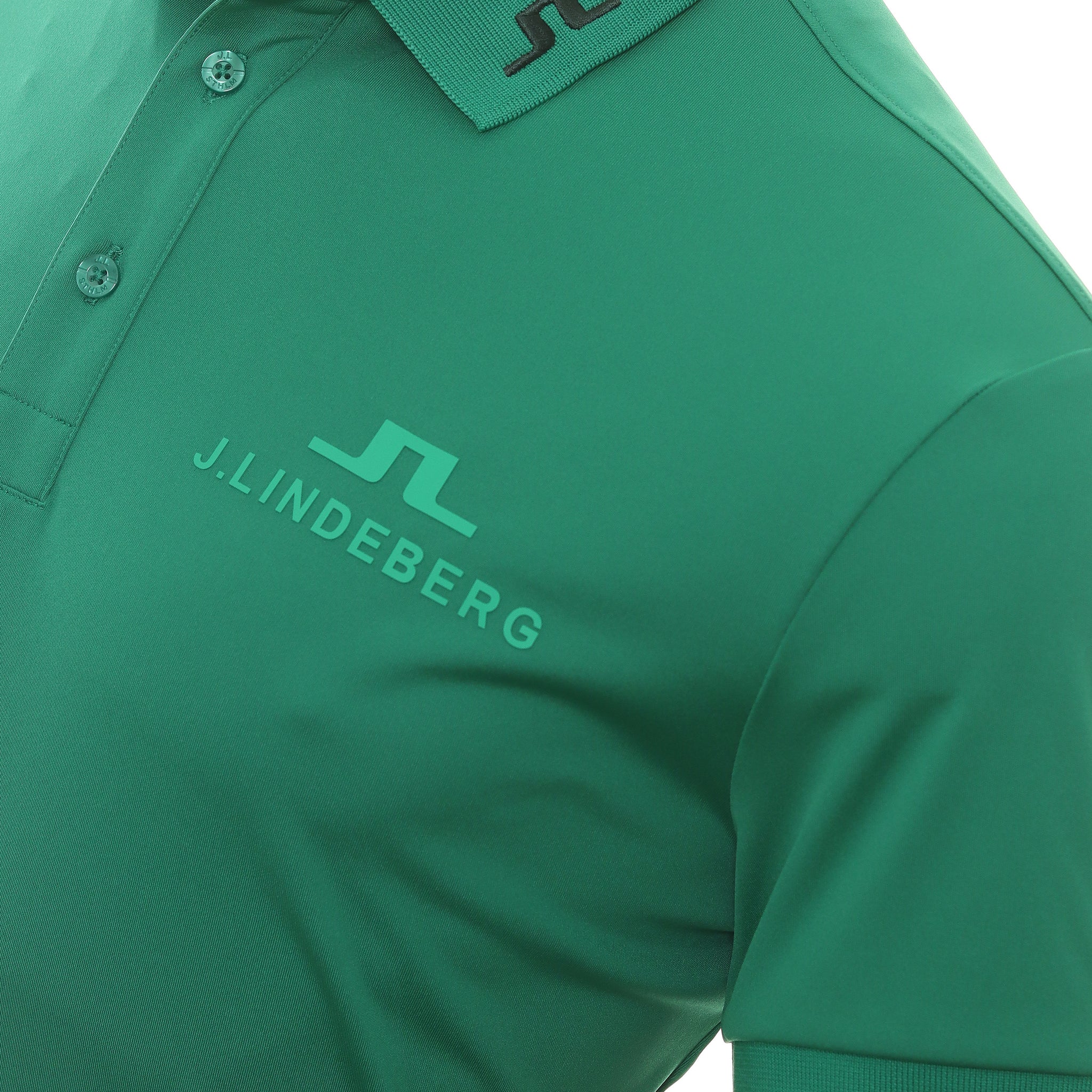 J.Lindeberg Golf KV Tour Polo Shirt GMJT08544 Bosphorus M376 Function18 Restrictedgs