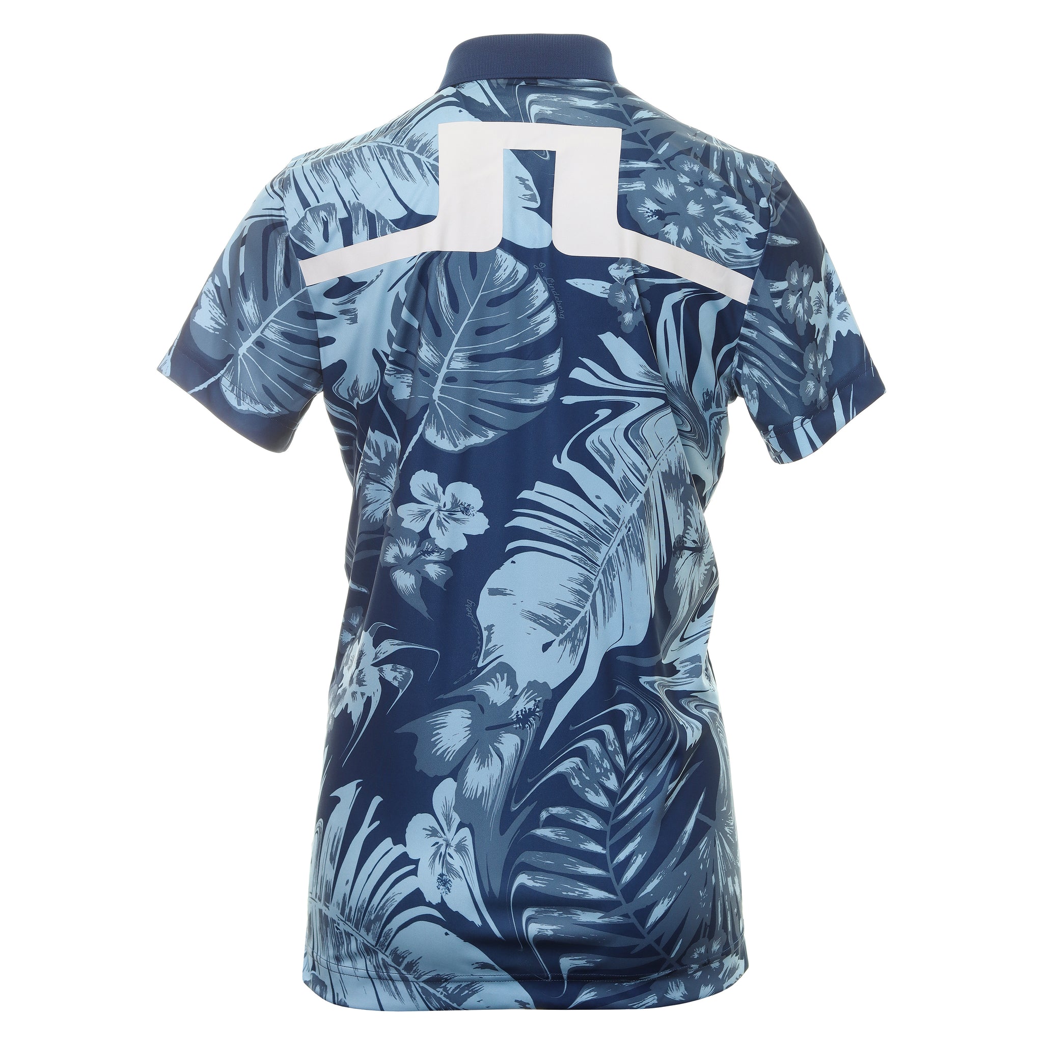 J.Lindeberg Golf Martin Print Polo Shirt