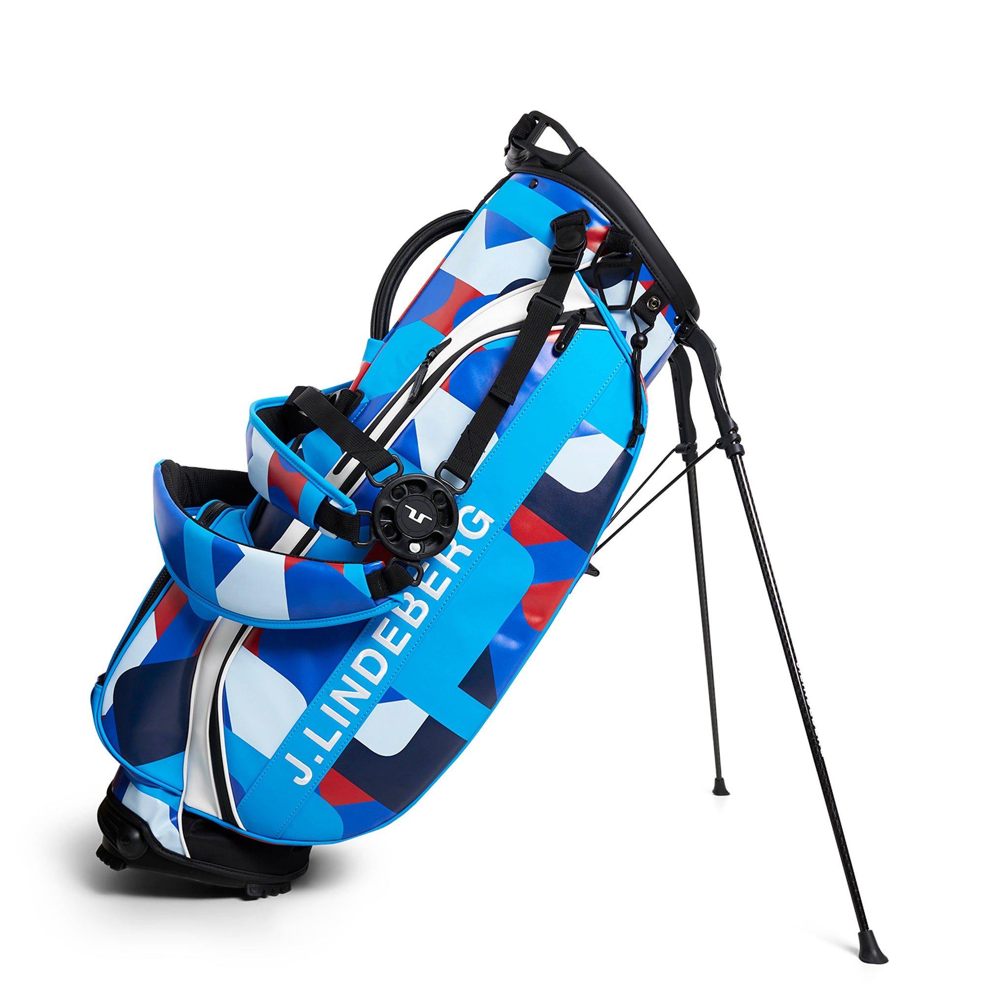 J.Lindeberg Golf Play ST Stand Bag GMAC08061 Brilliant Blue Big Bridge