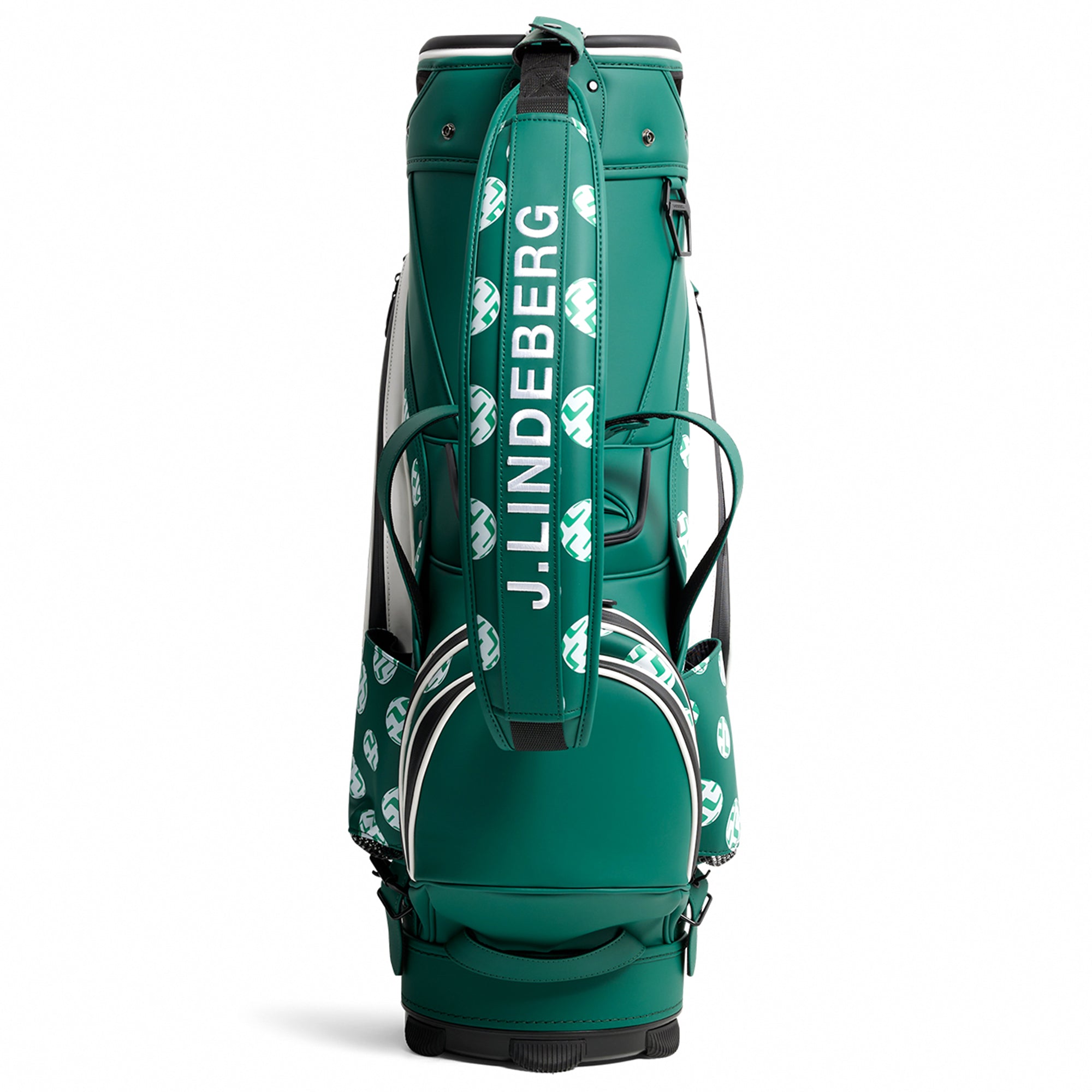 J.Lindeberg Golf Staff Bag GMAC08063 Rain Forest Sphere Dot M488