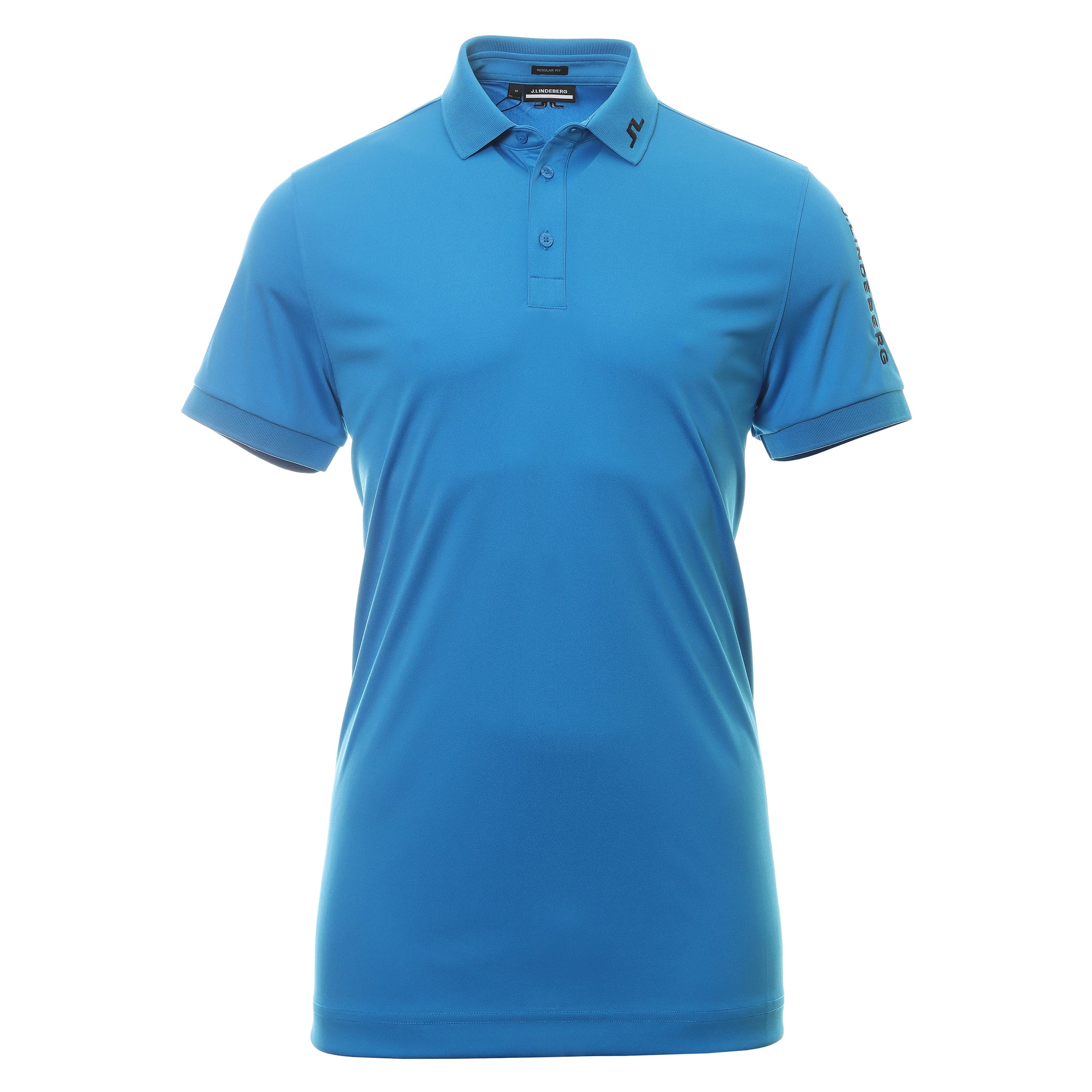 J.Lindeberg Golf Tour Tech Polo Shirt GMJT07642 Brilliant Blue O175 ...
