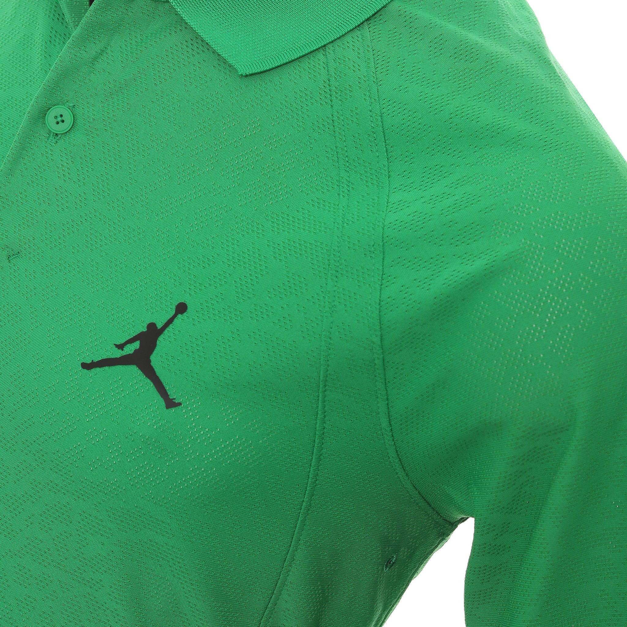 Jordan Dri-Fit ADV Sport Golf Shirt DZ0548 Lucky Green Black 310